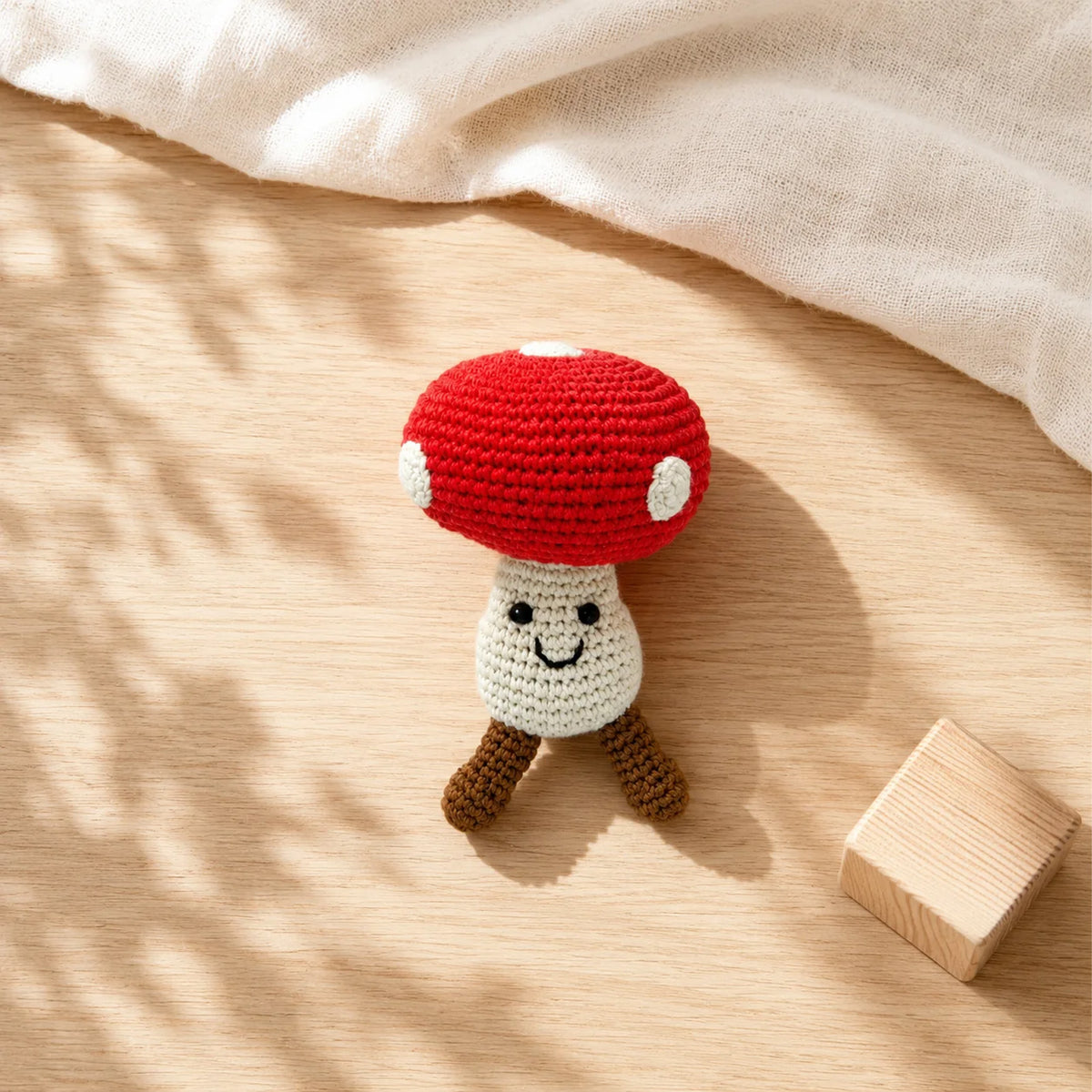 Red Mushroom Rattle