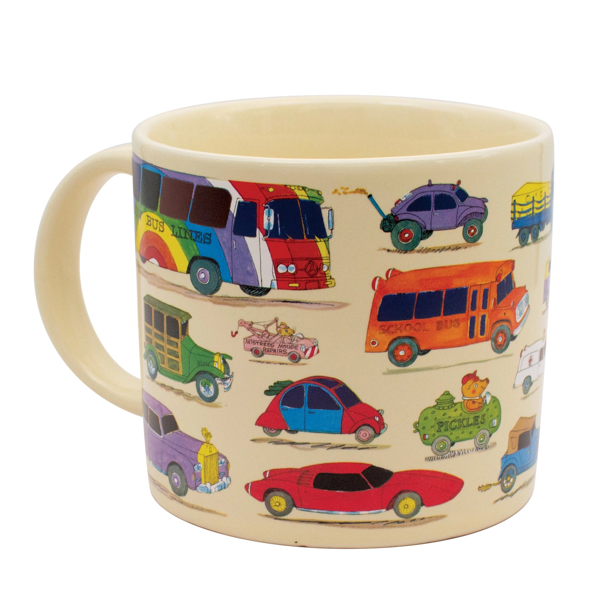 Richard Scarry Cars and Trucks Mug