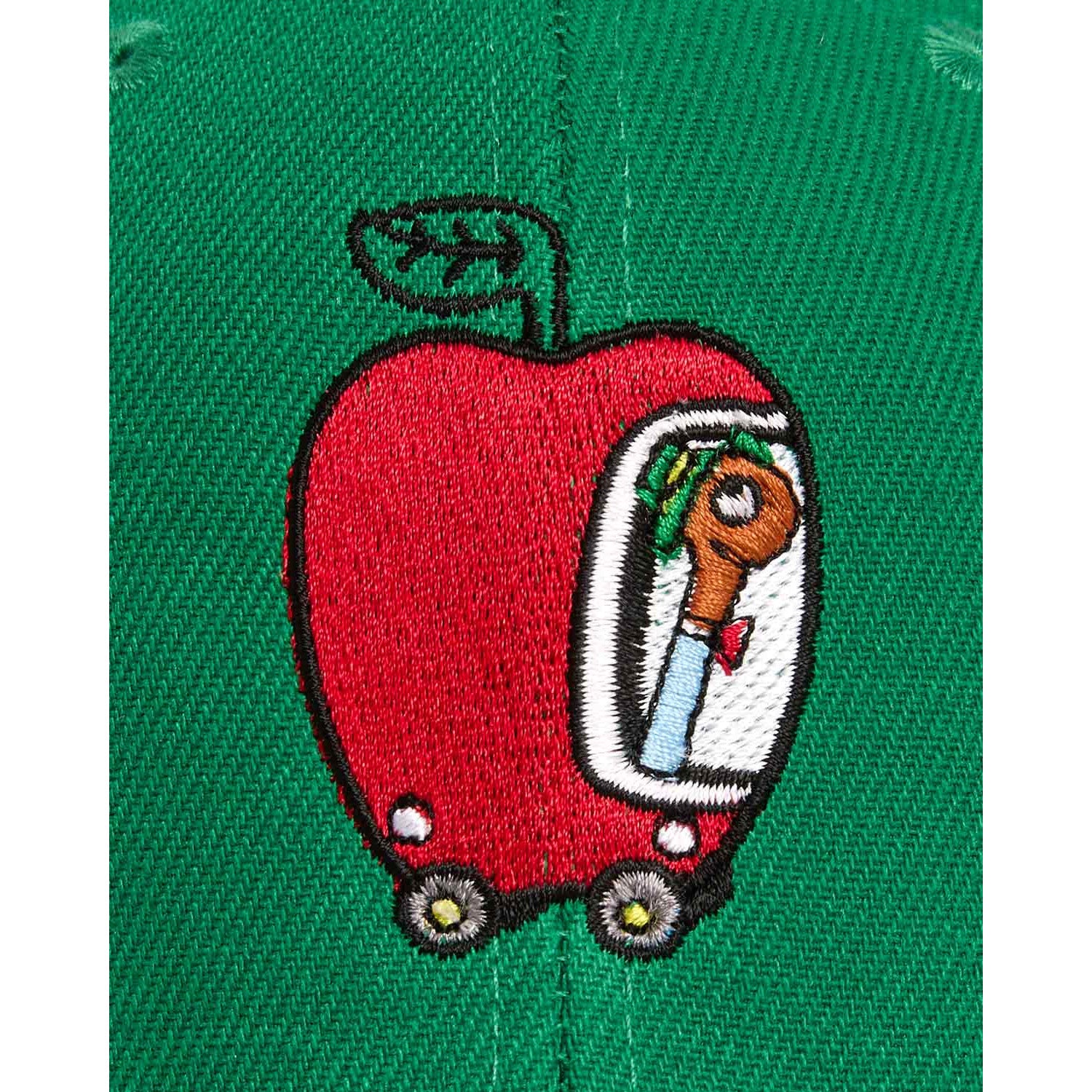 Richard Scarry: Lowly Worm Apple Car Baseball Cap