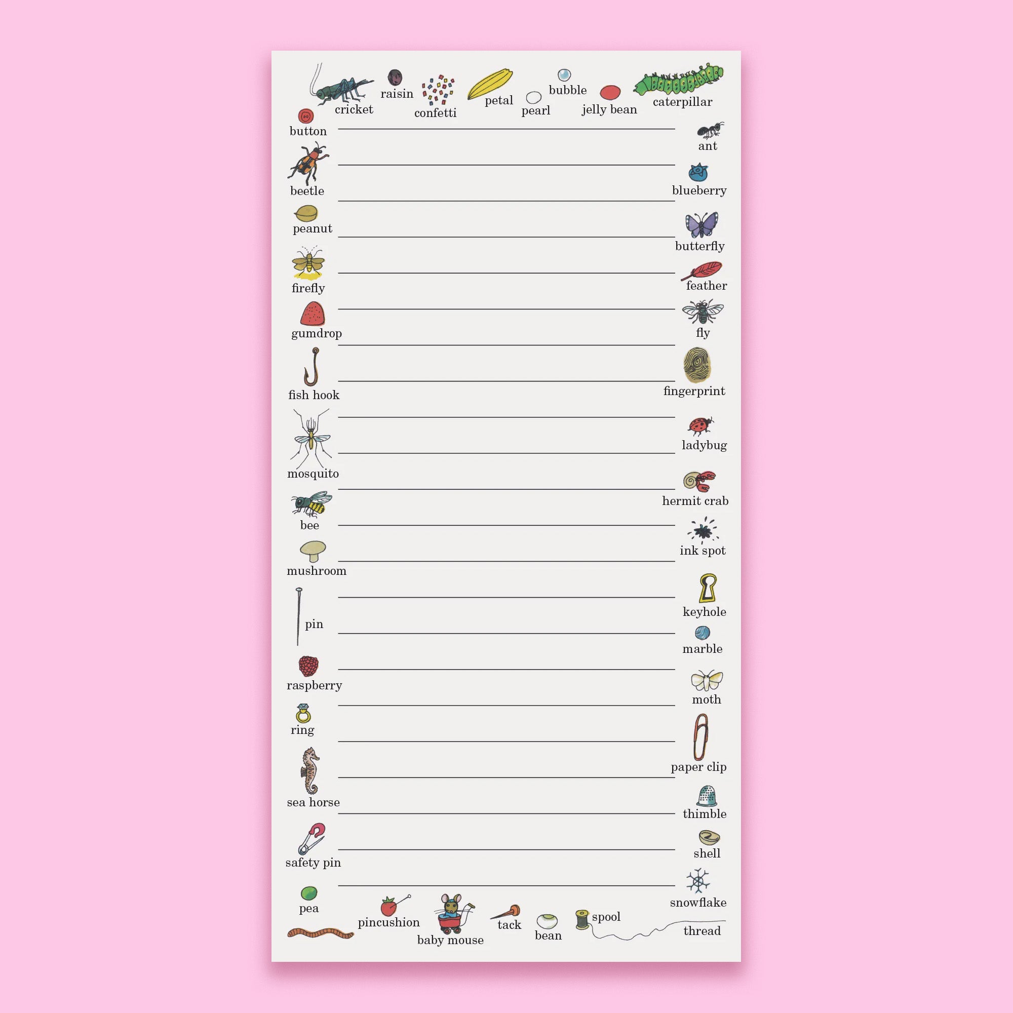 Richard Scarry Notepad