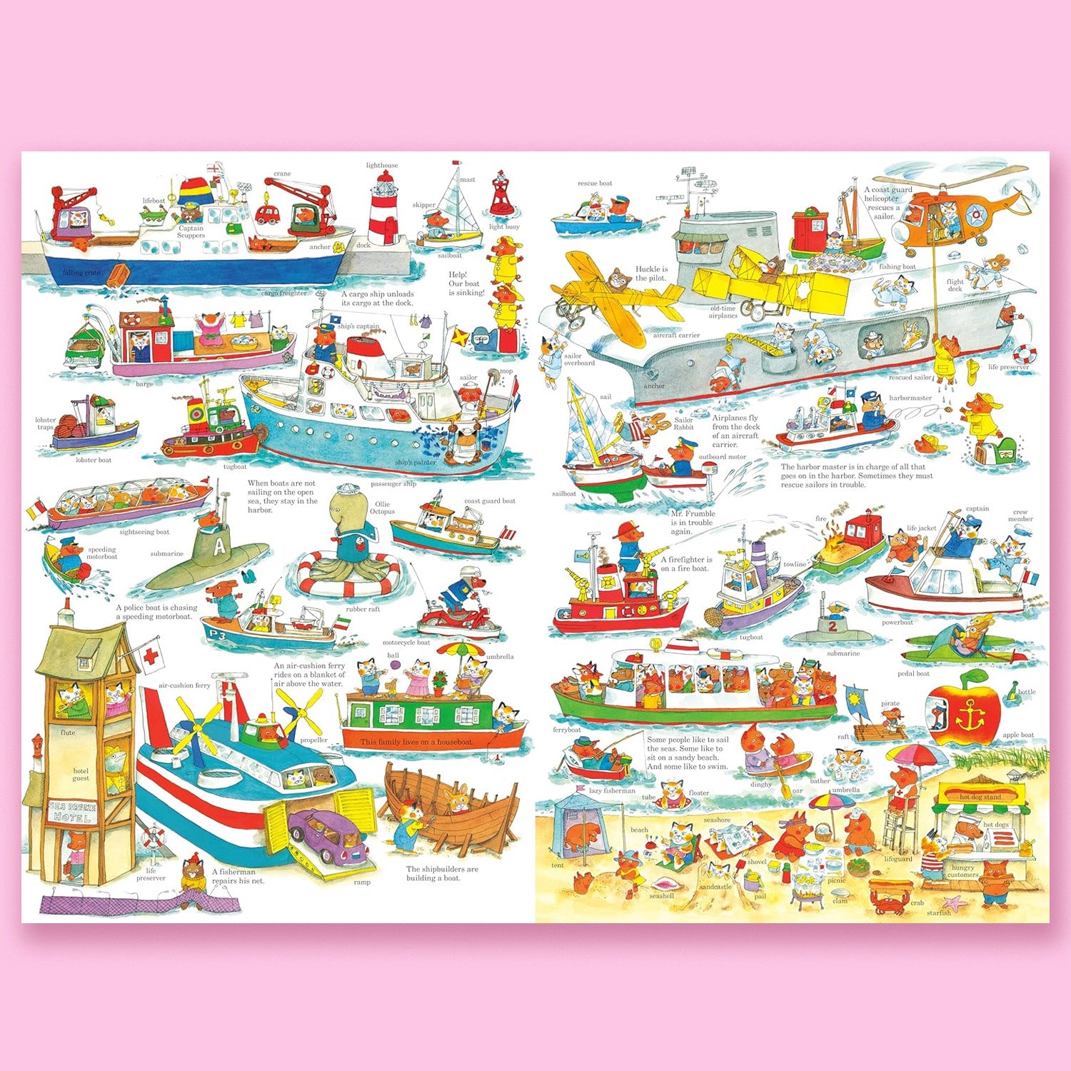 Richard Scarry's Biggest Word Book Ever! by Richard Scarry