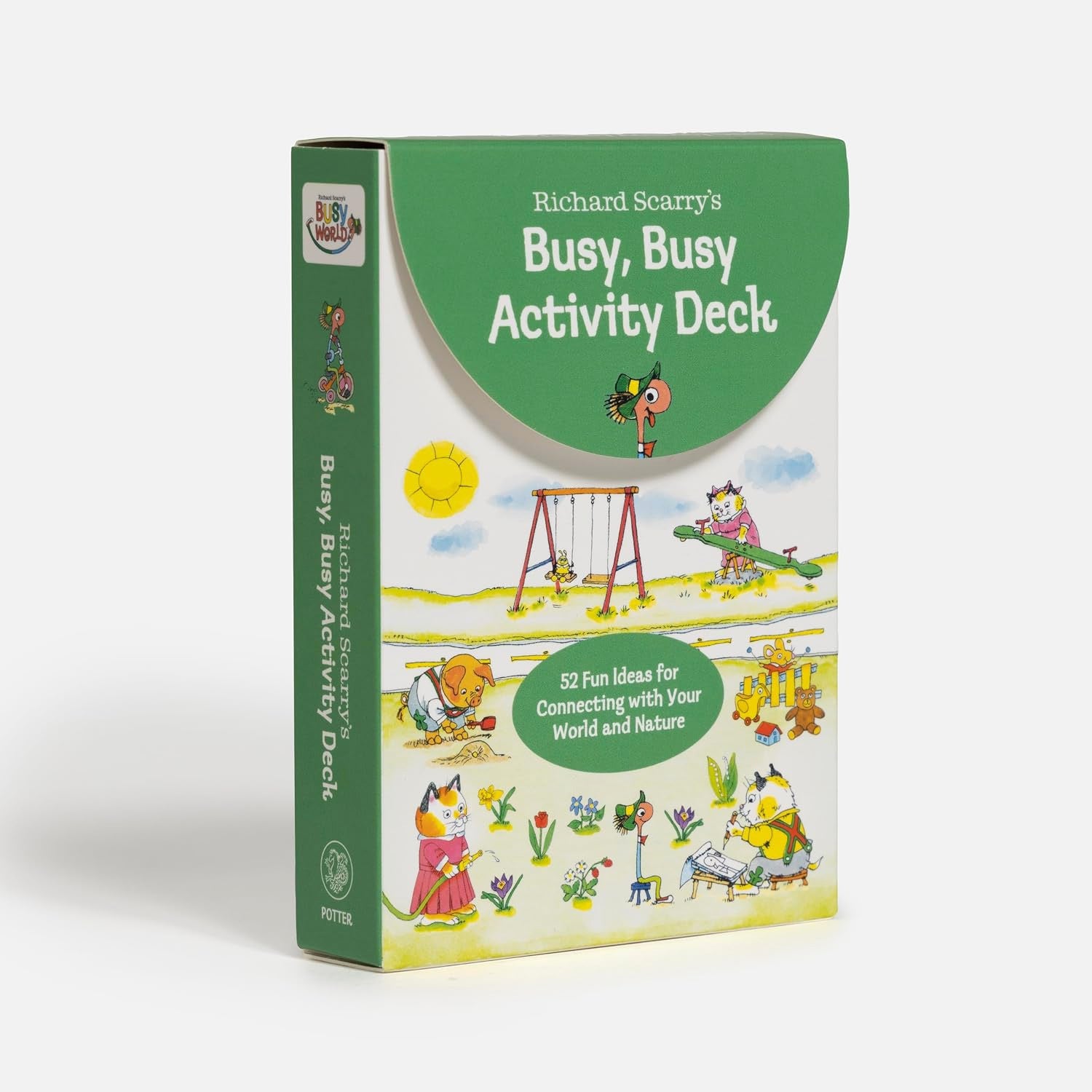 Richard Scarry's Busy, Busy Activity Deck: 52 Fun Ideas for Connecting with Your World and Nature