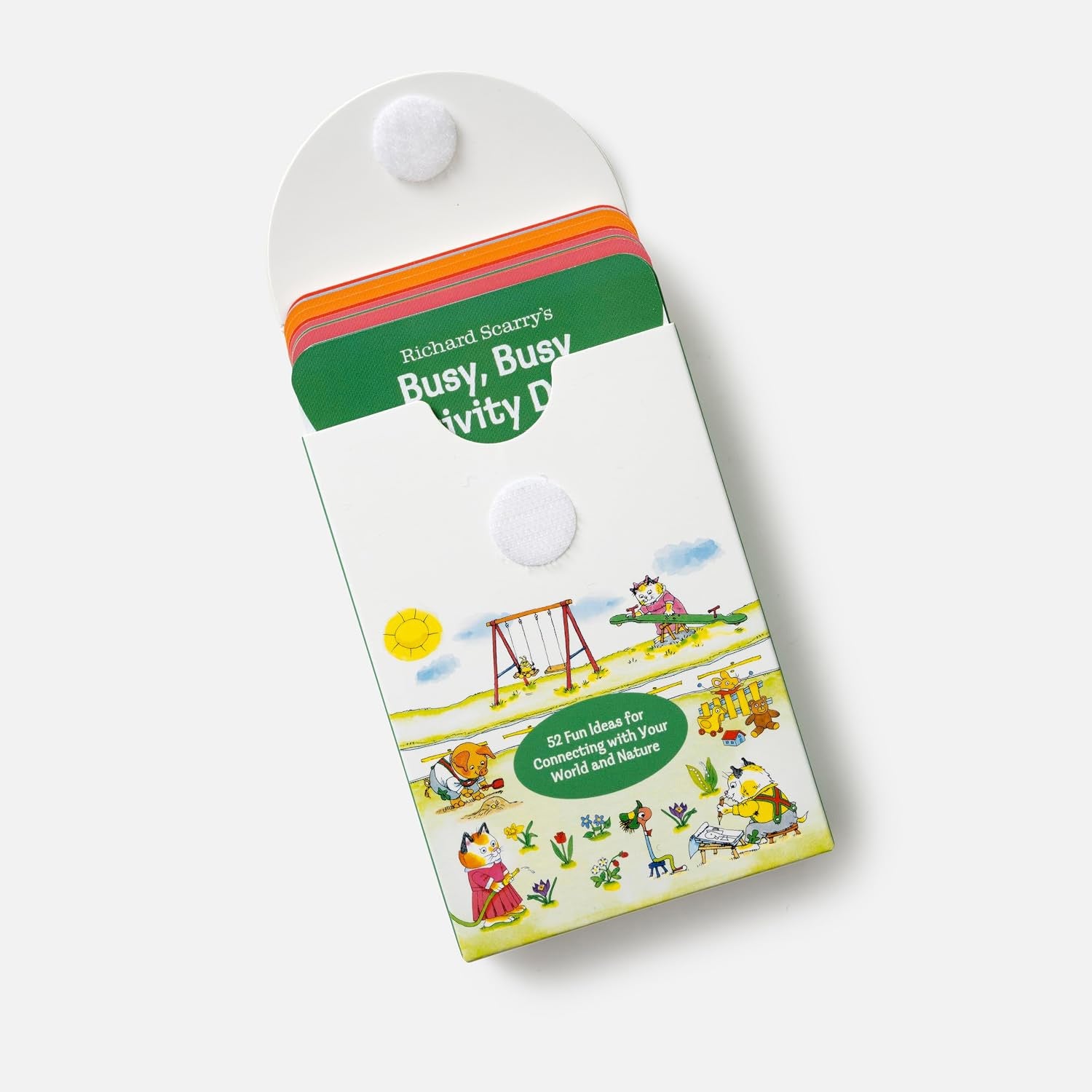 Richard Scarry's Busy, Busy Activity Deck: 52 Fun Ideas for Connecting with Your World and Nature