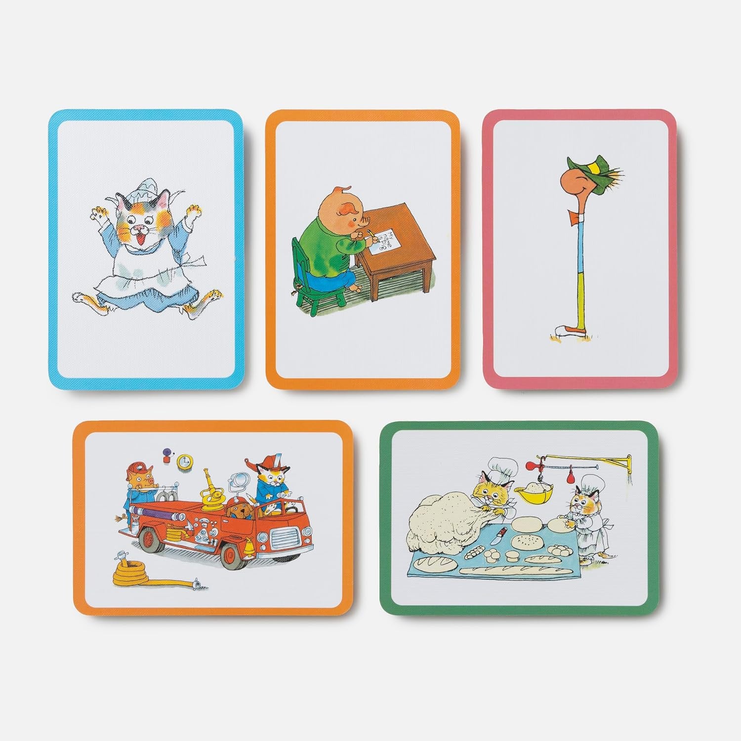 Richard Scarry's Busy, Busy Activity Deck: 52 Fun Ideas for Connecting with Your World and Nature