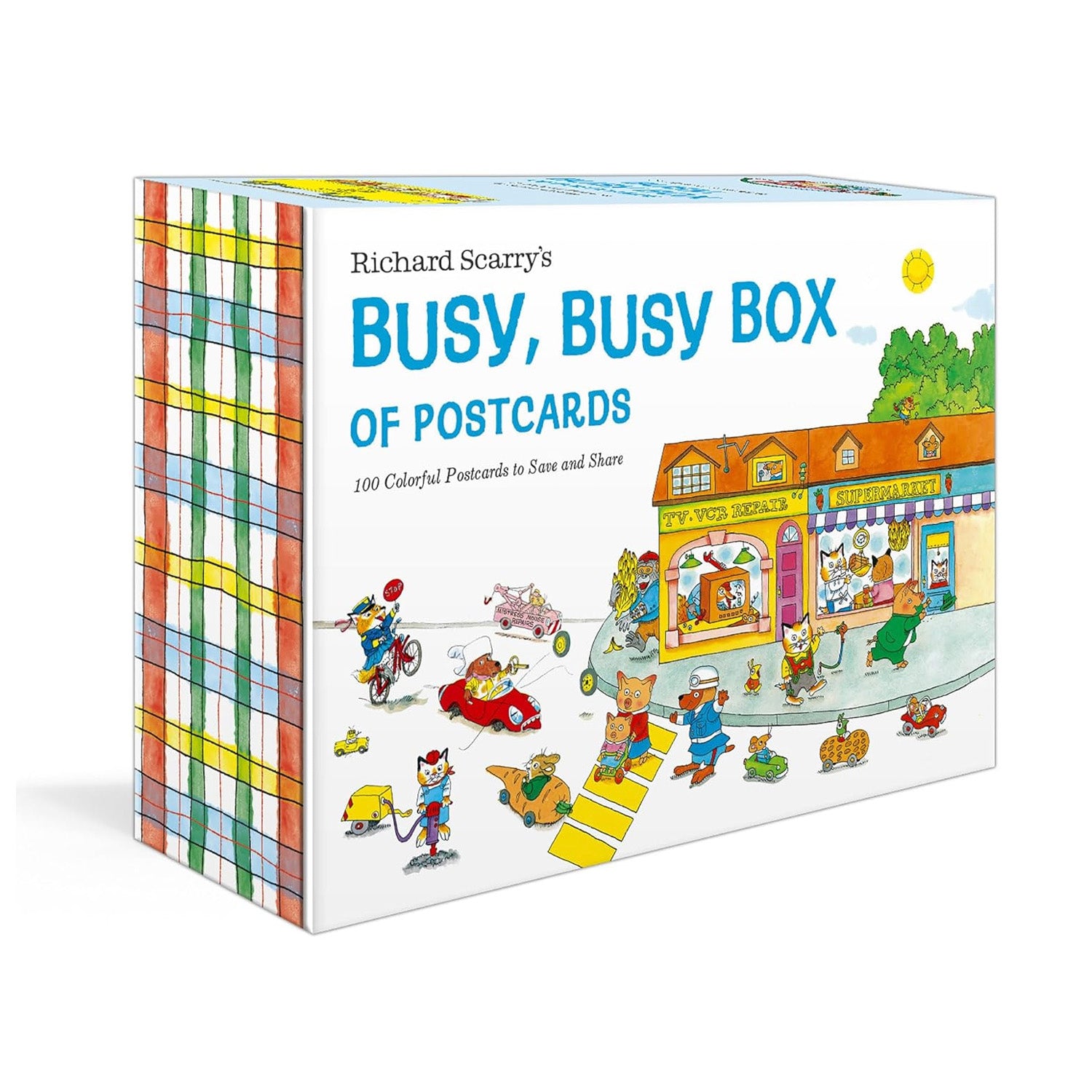 Richard Scarry's Busy, Busy Box of Postcards: 100 Colorful Postcards to Save and Share
