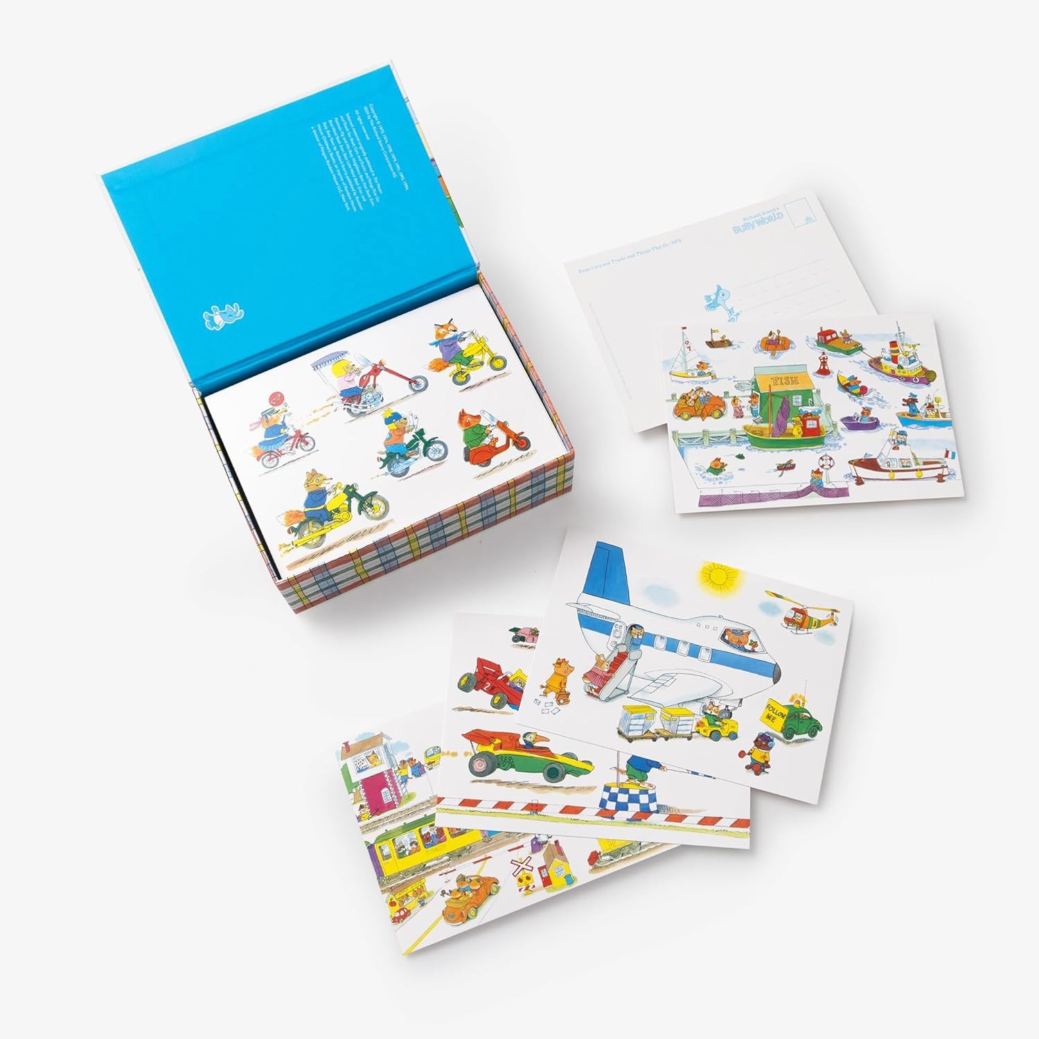 Richard Scarry's Busy, Busy Box of Postcards: 100 Colorful Postcards to Save and Share