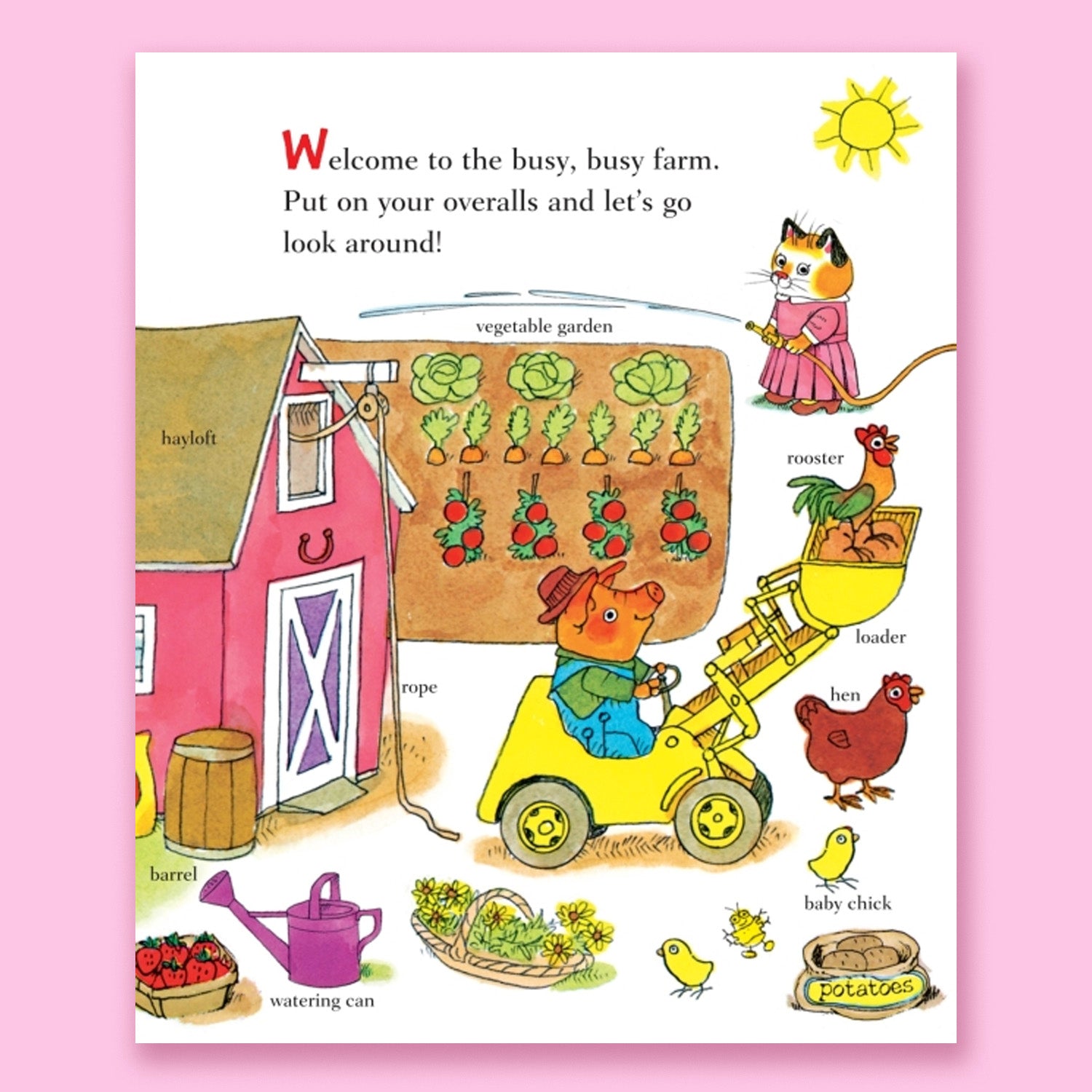 Richard Scarry's Busy Busy Farm