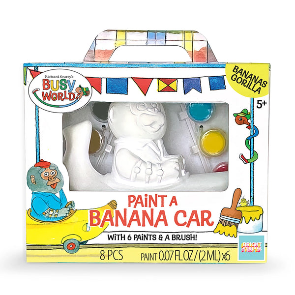 Richard Scarry's Busy World - Paint a Banana Car Kit