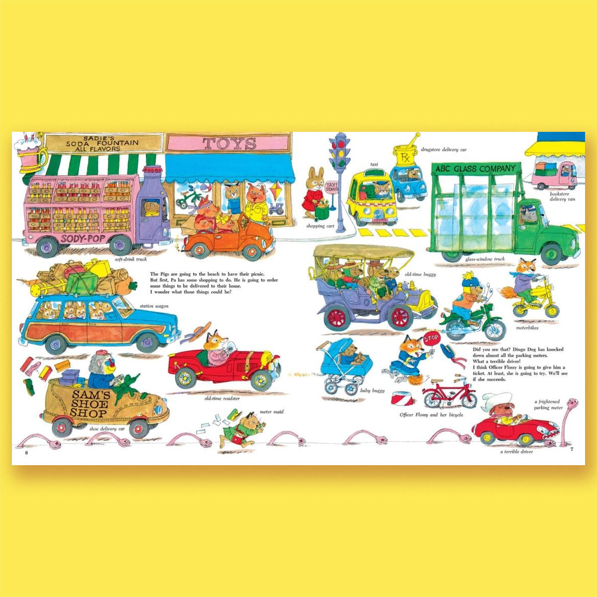 Richard Scarry&#39;s Cars and Trucks and Things That Go by Richard Scarry