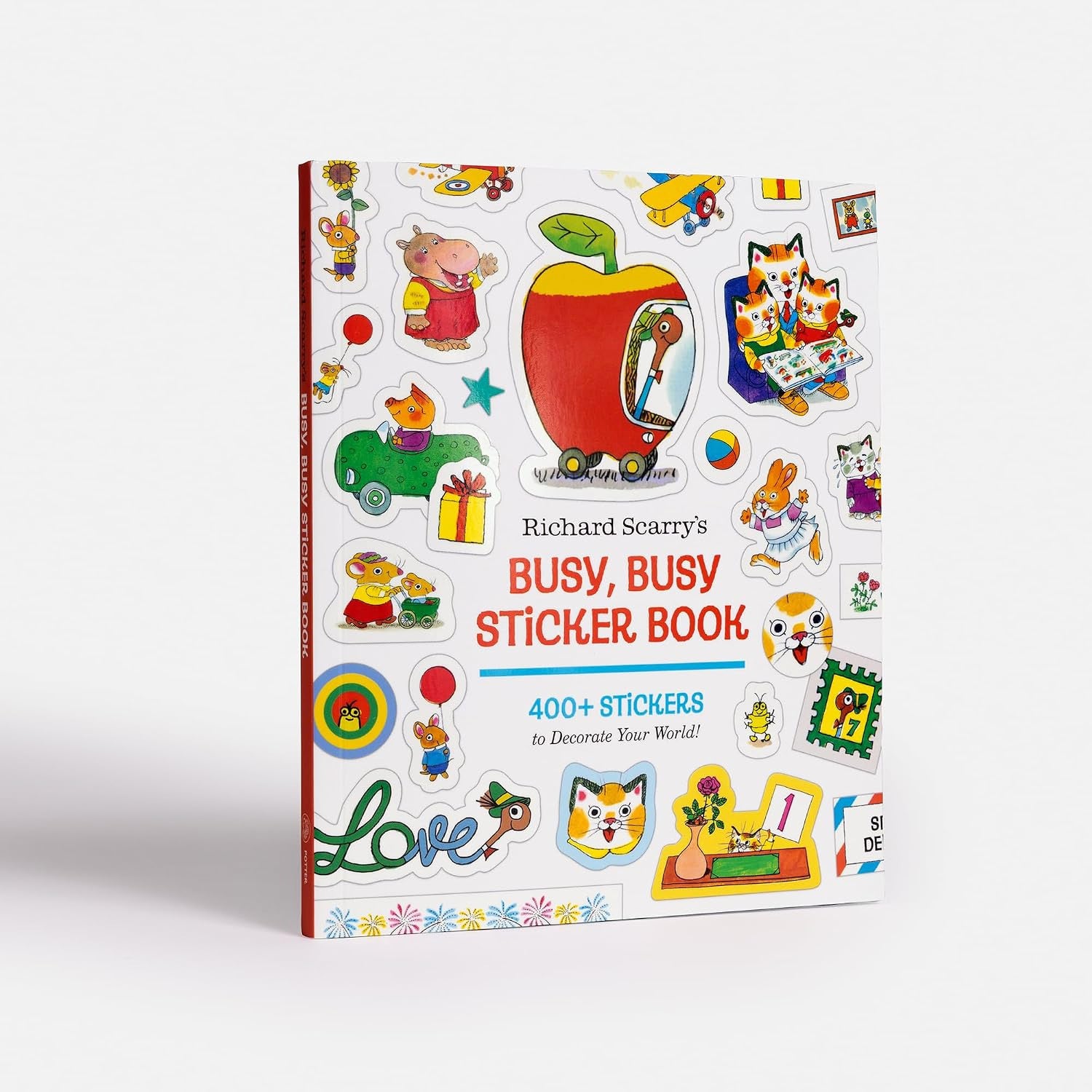 Richard Scarry's Busy, Busy Sticker Book: 400+ Stickers to Decorate Your World