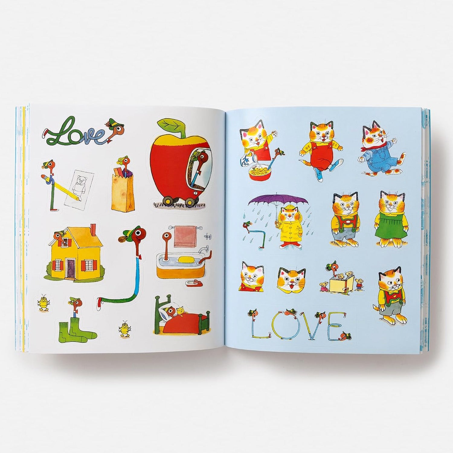 Richard Scarry's Busy, Busy Sticker Book: 400+ Stickers to Decorate Your World