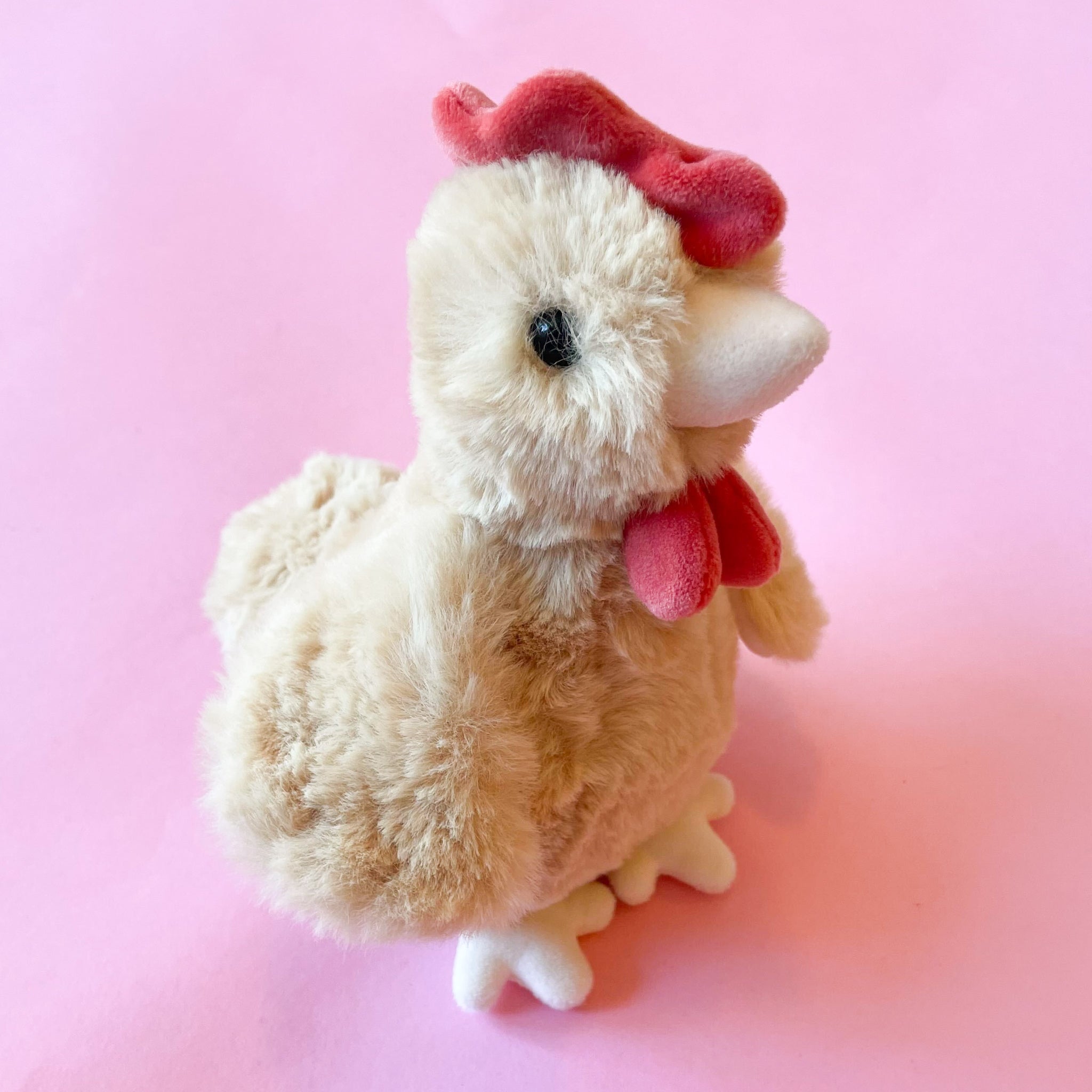 Rickie Gold Chicken Mini Stuffed Animal – Collage Collage