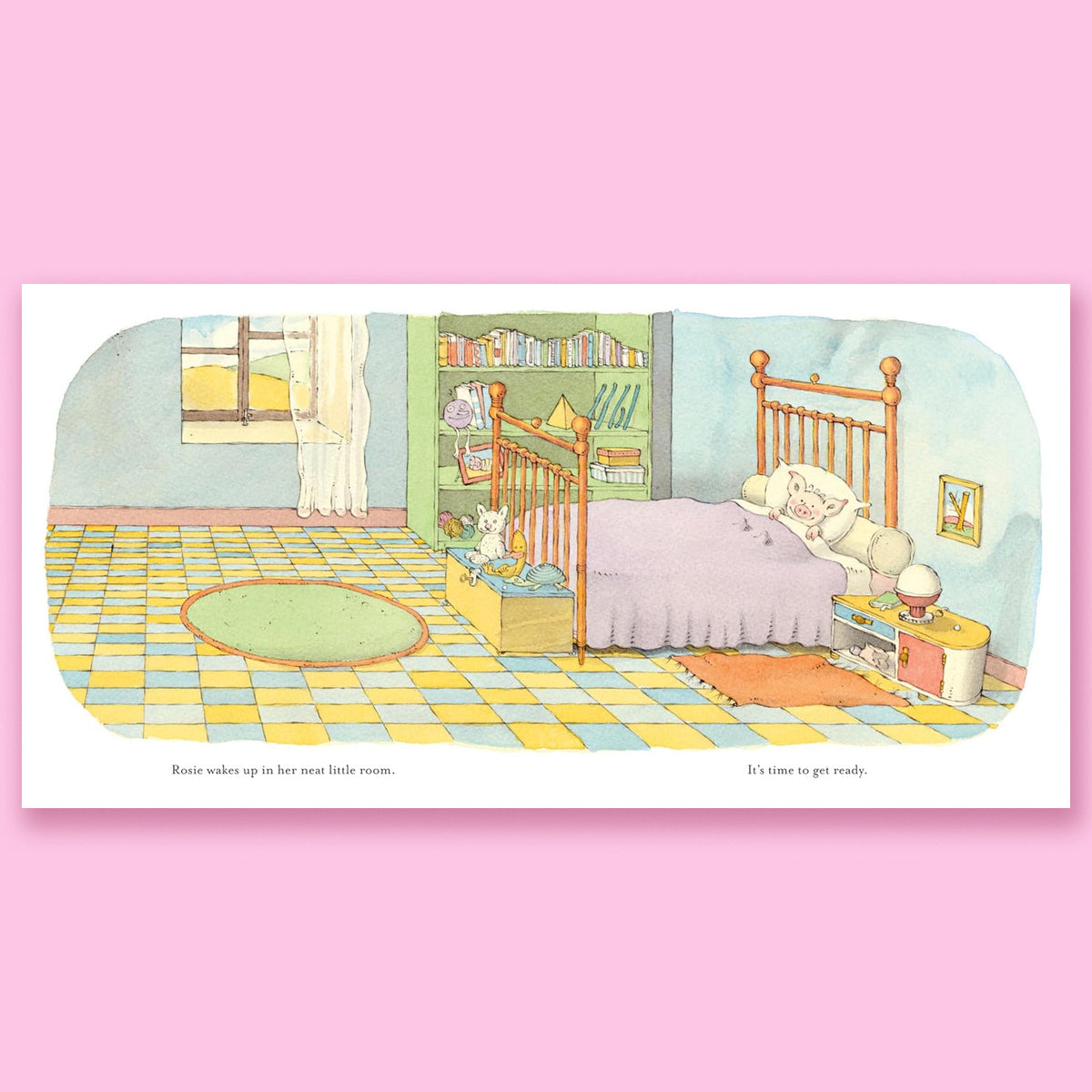 Rosie Gets Ready: A Picture Book by Sergio Ruzzier