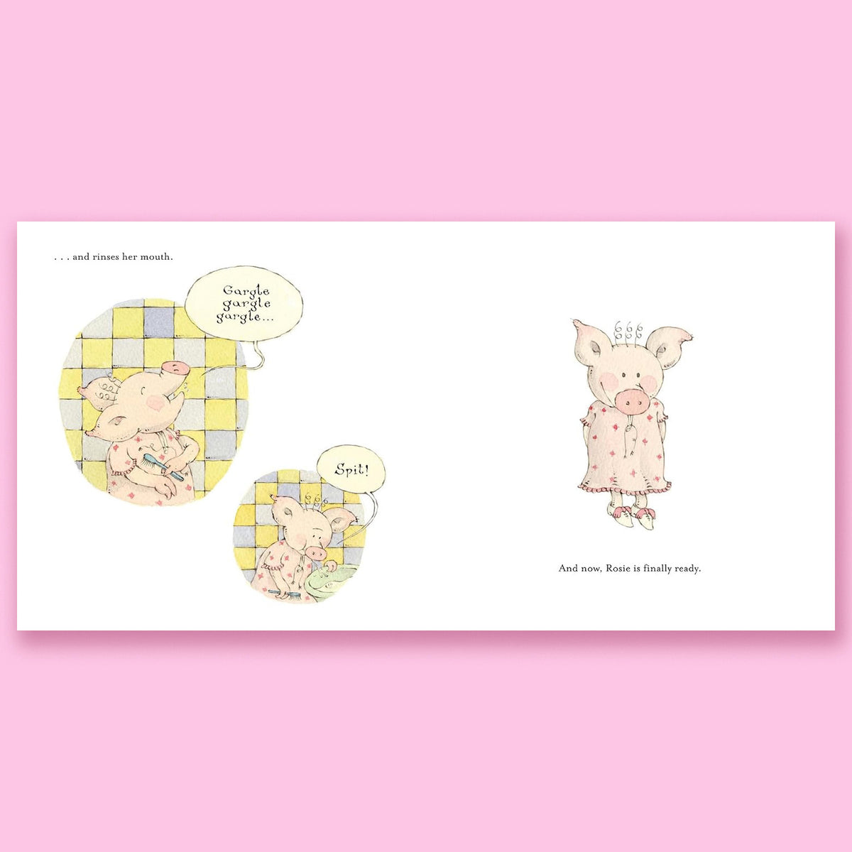 Rosie Gets Ready: A Picture Book by Sergio Ruzzier