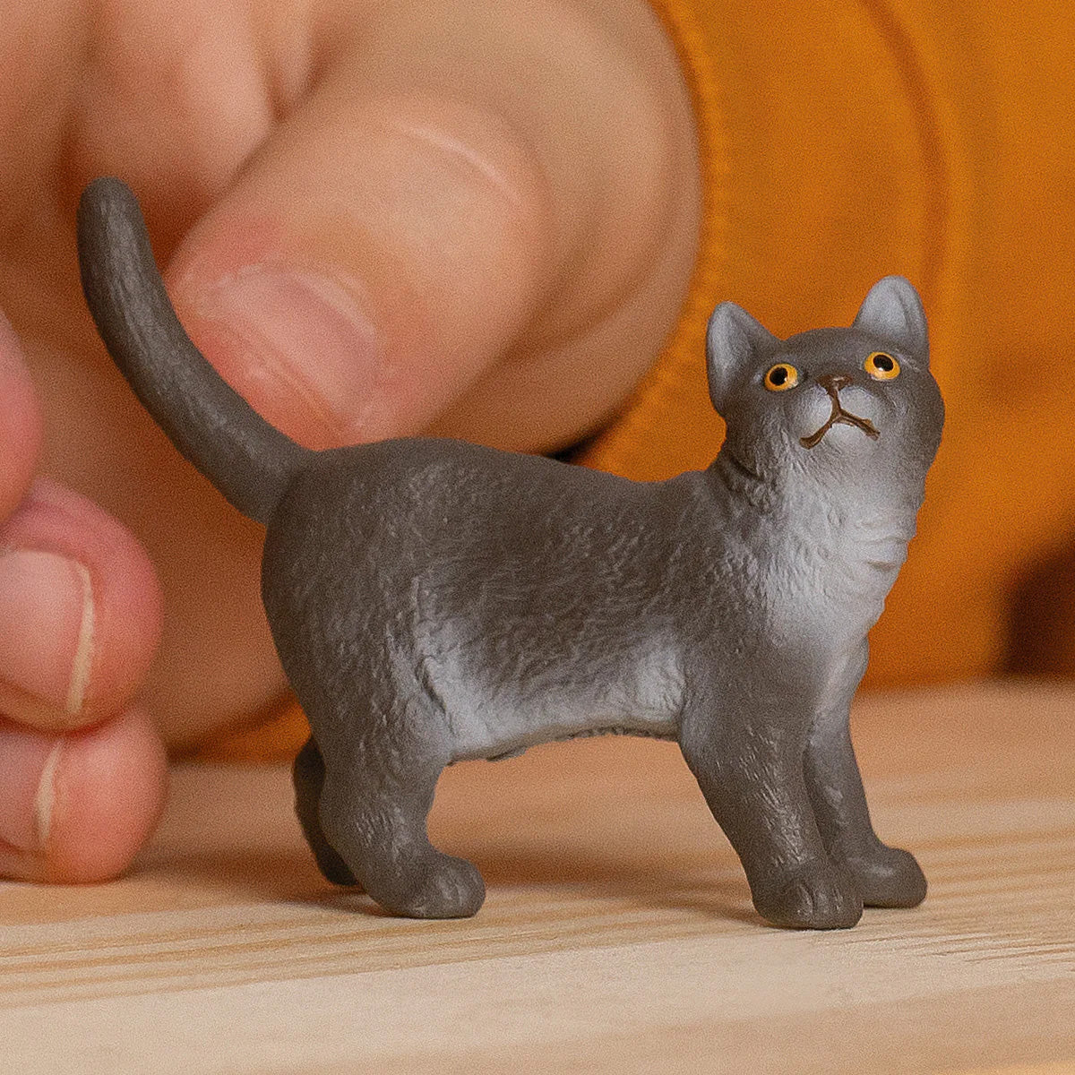 Schleich Farm World British Shorthair Cat
