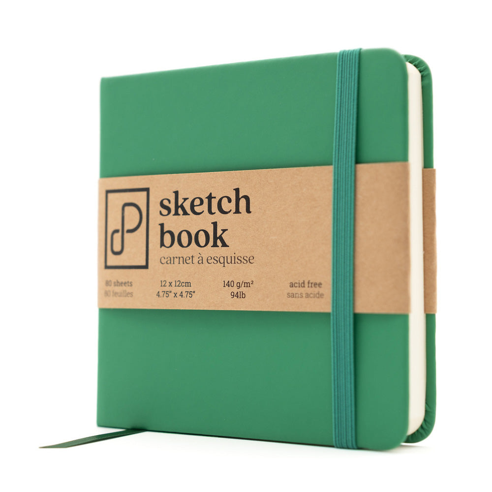 Small Sketchbook, 12cm x 12cm - Various Colors
