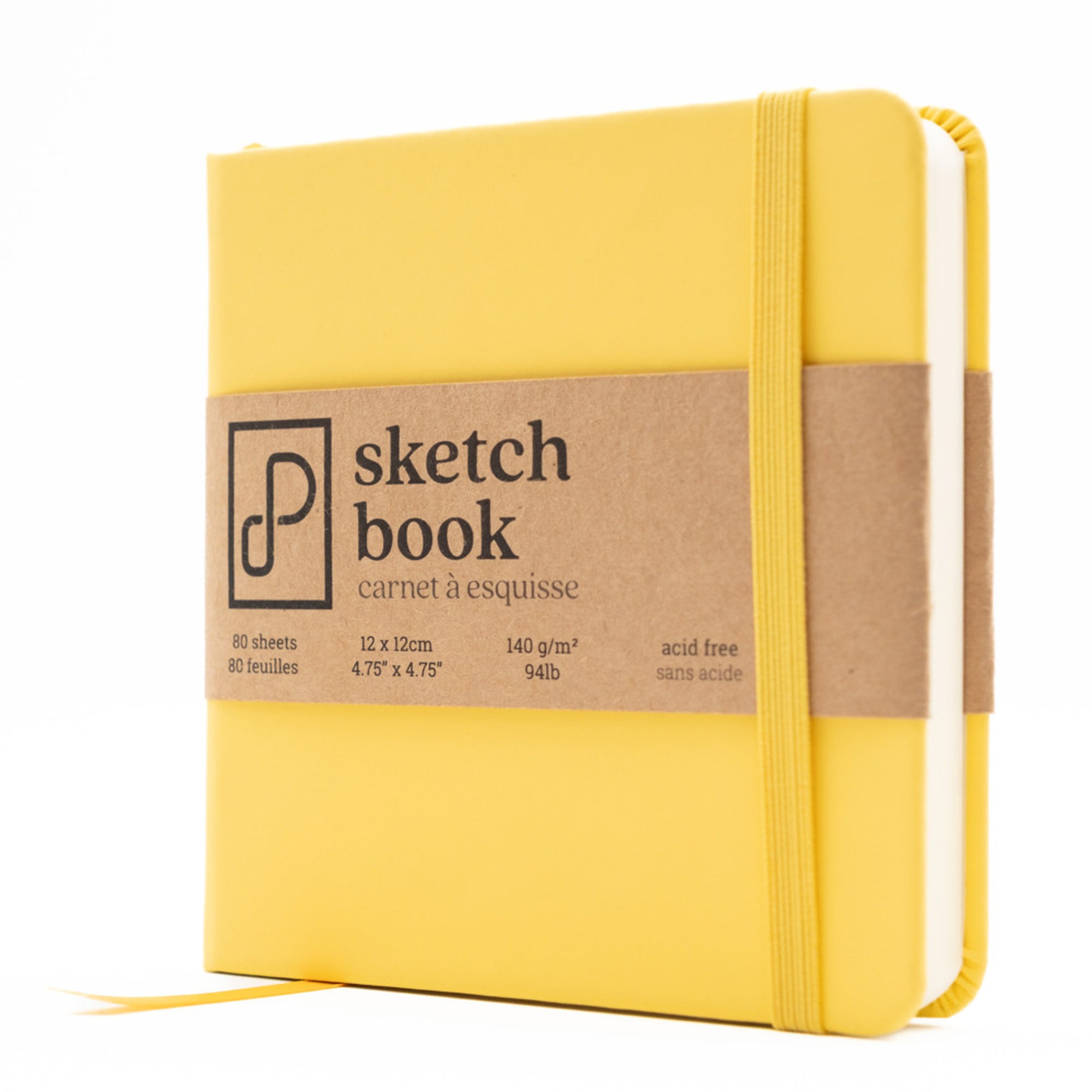 Small Sketchbook, 12cm x 12cm - Various Colors