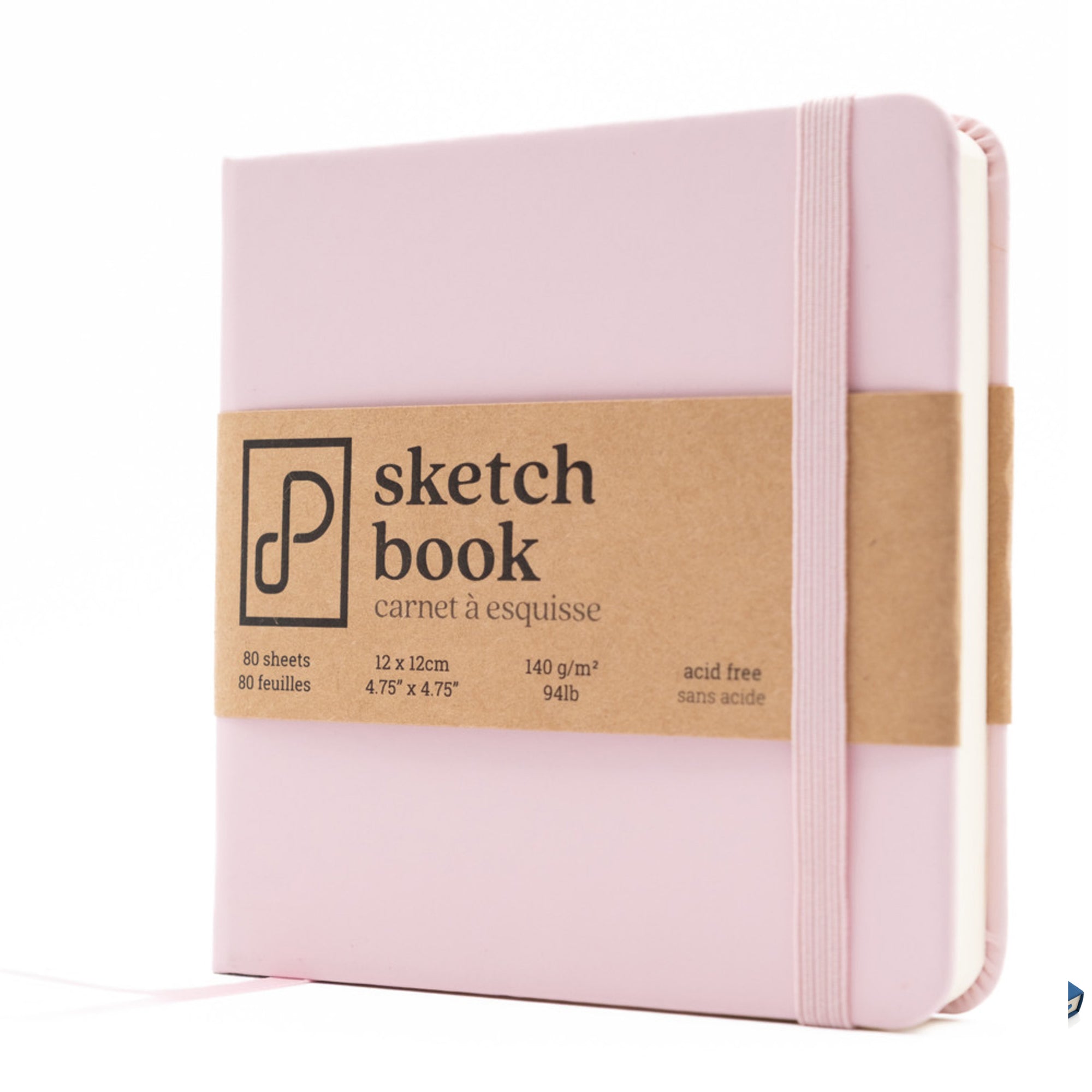 Small Sketchbook, 12cm x 12cm - Various Colors