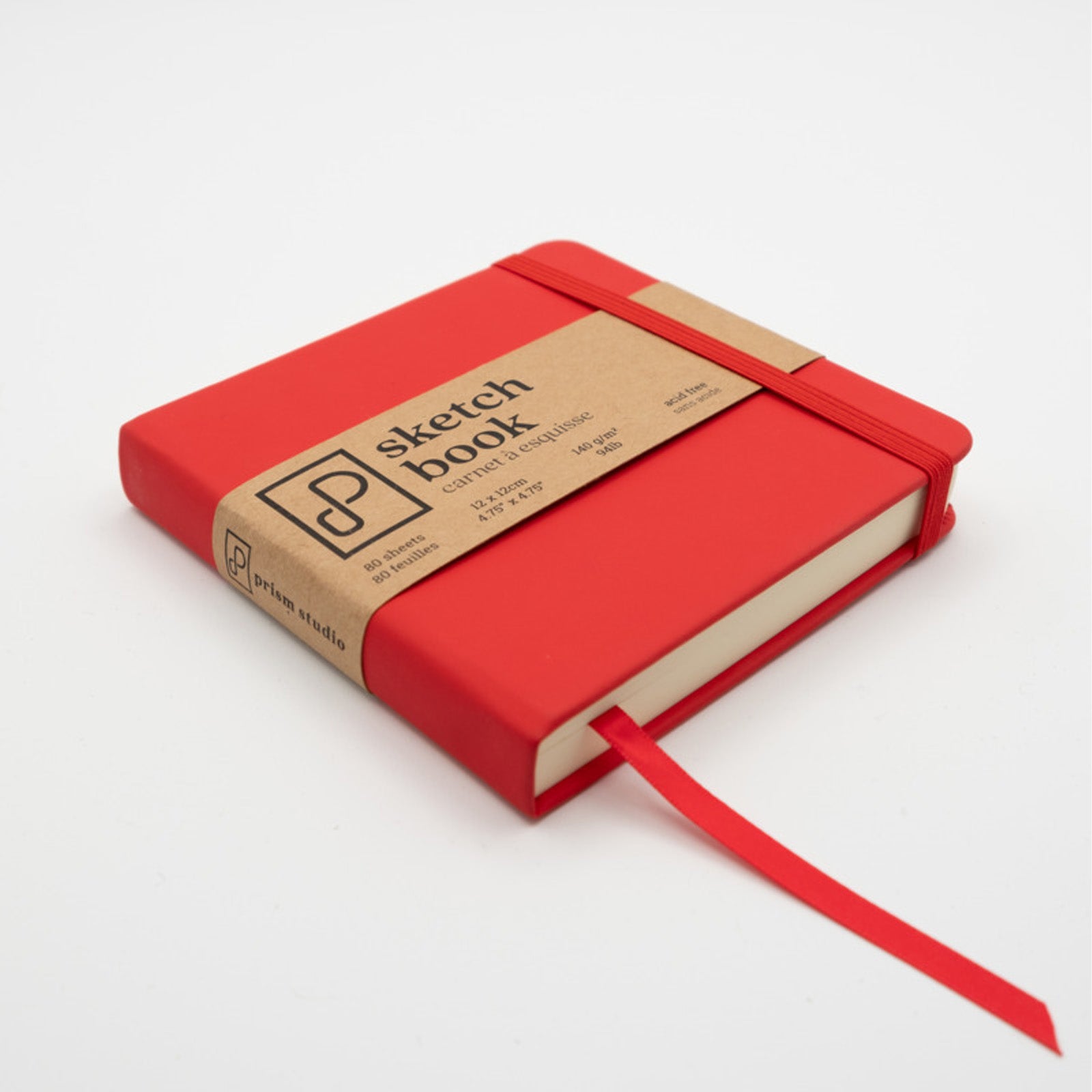 Small Sketchbook, 12cm x 12cm - Various Colors