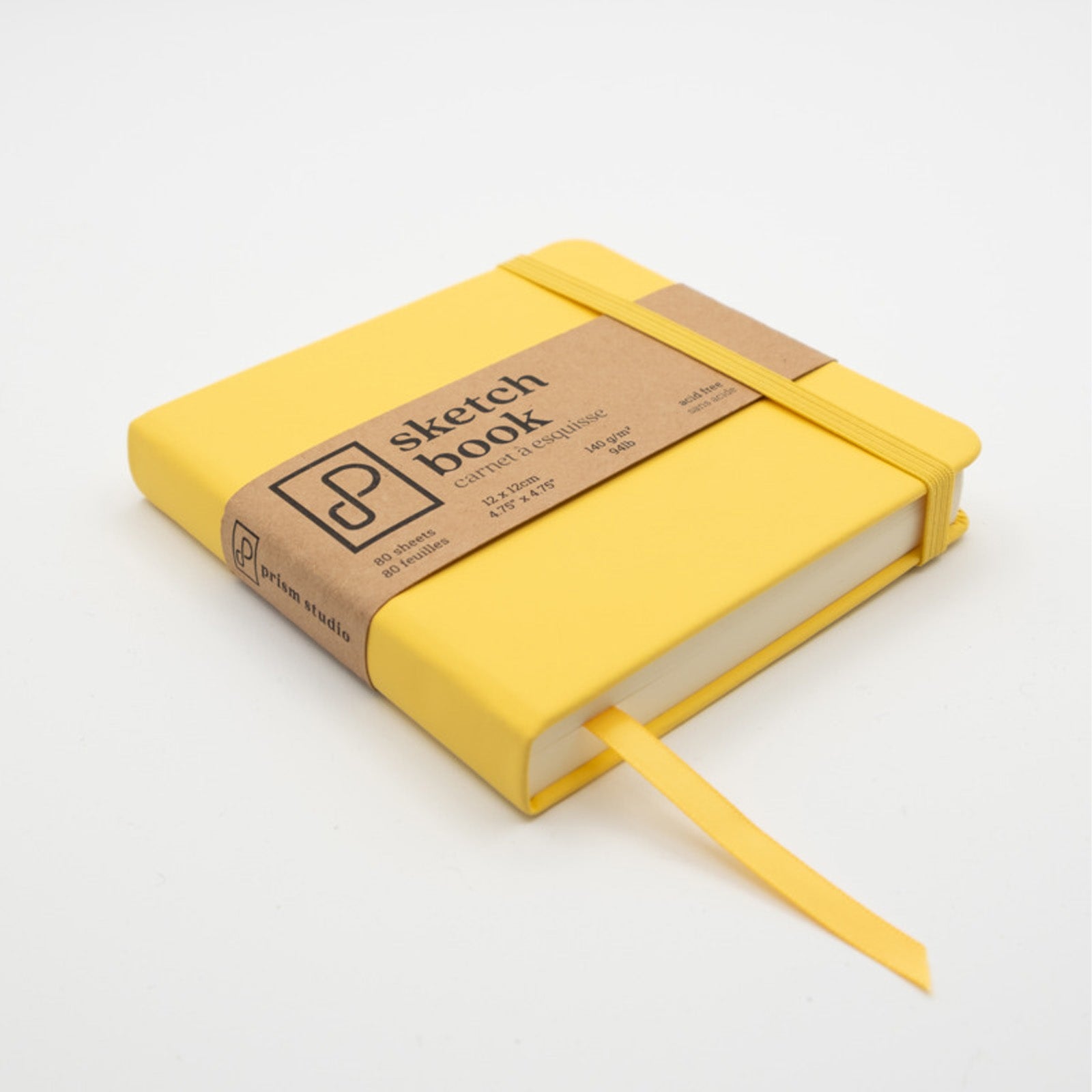 Small Sketchbook, 12cm x 12cm - Various Colors