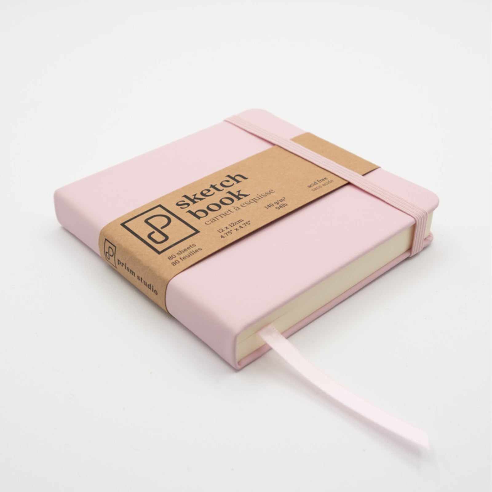 Small Sketchbook, 12cm x 12cm - Various Colors