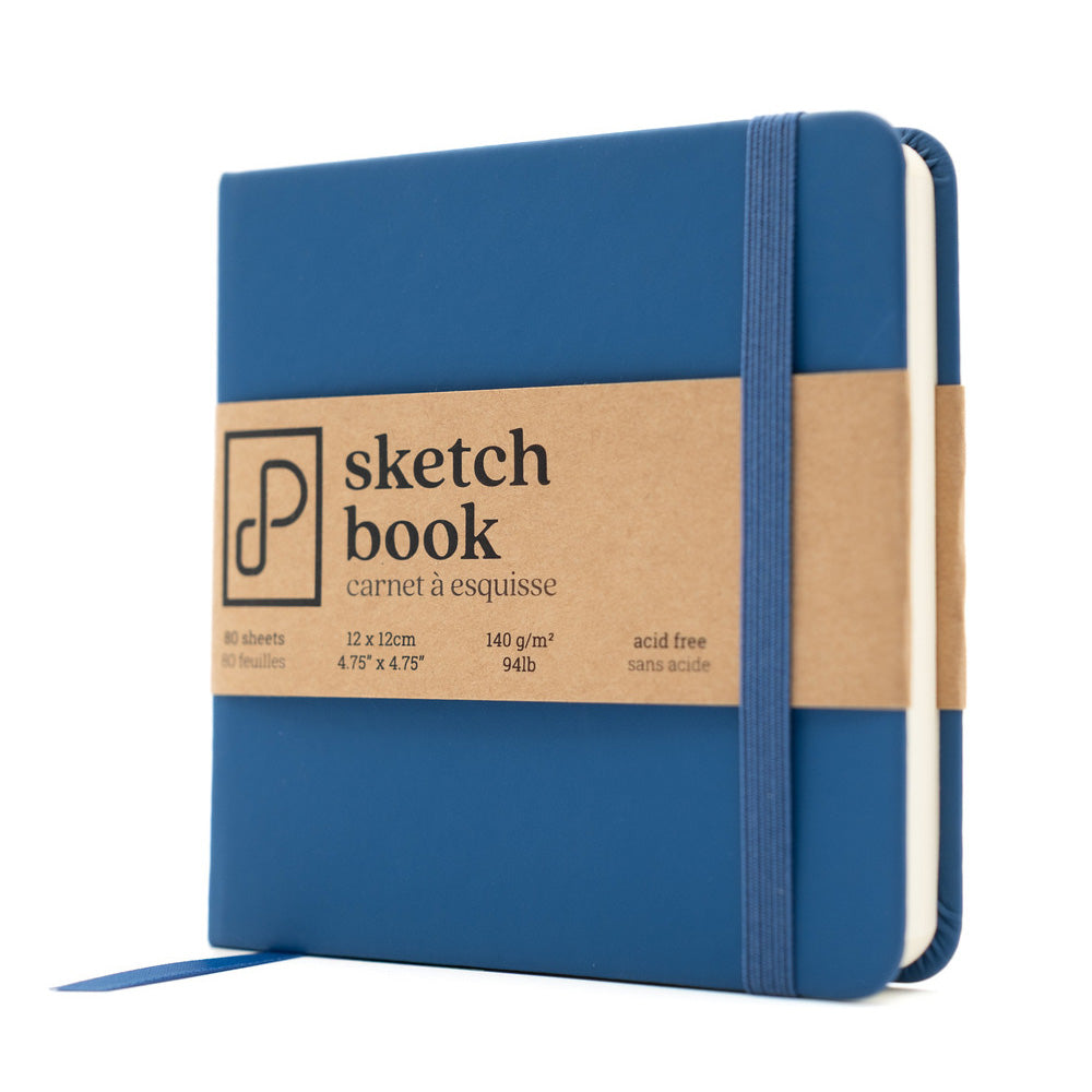 Small Sketchbook, 12cm x 12cm - Various Colors