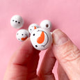 Snowman Wooden Beads