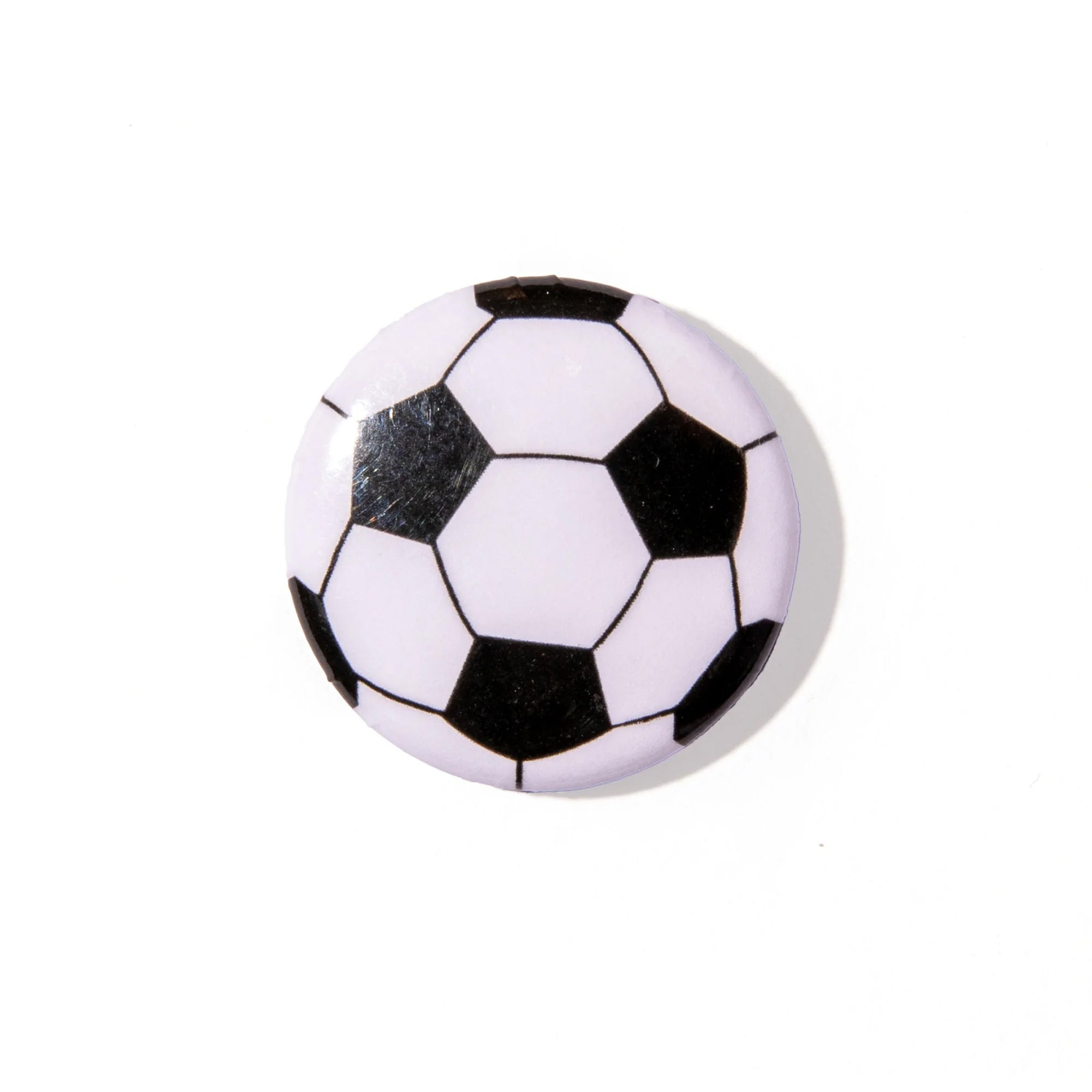 Soccer Ball 1" Button - by Banquet Workshop