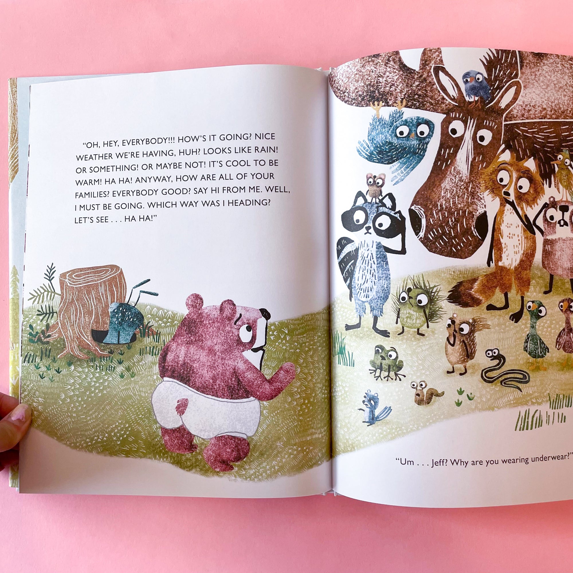 Something's Wrong! A Bear, a Hare, and Some Underwear by Jory John and Erin Kraan