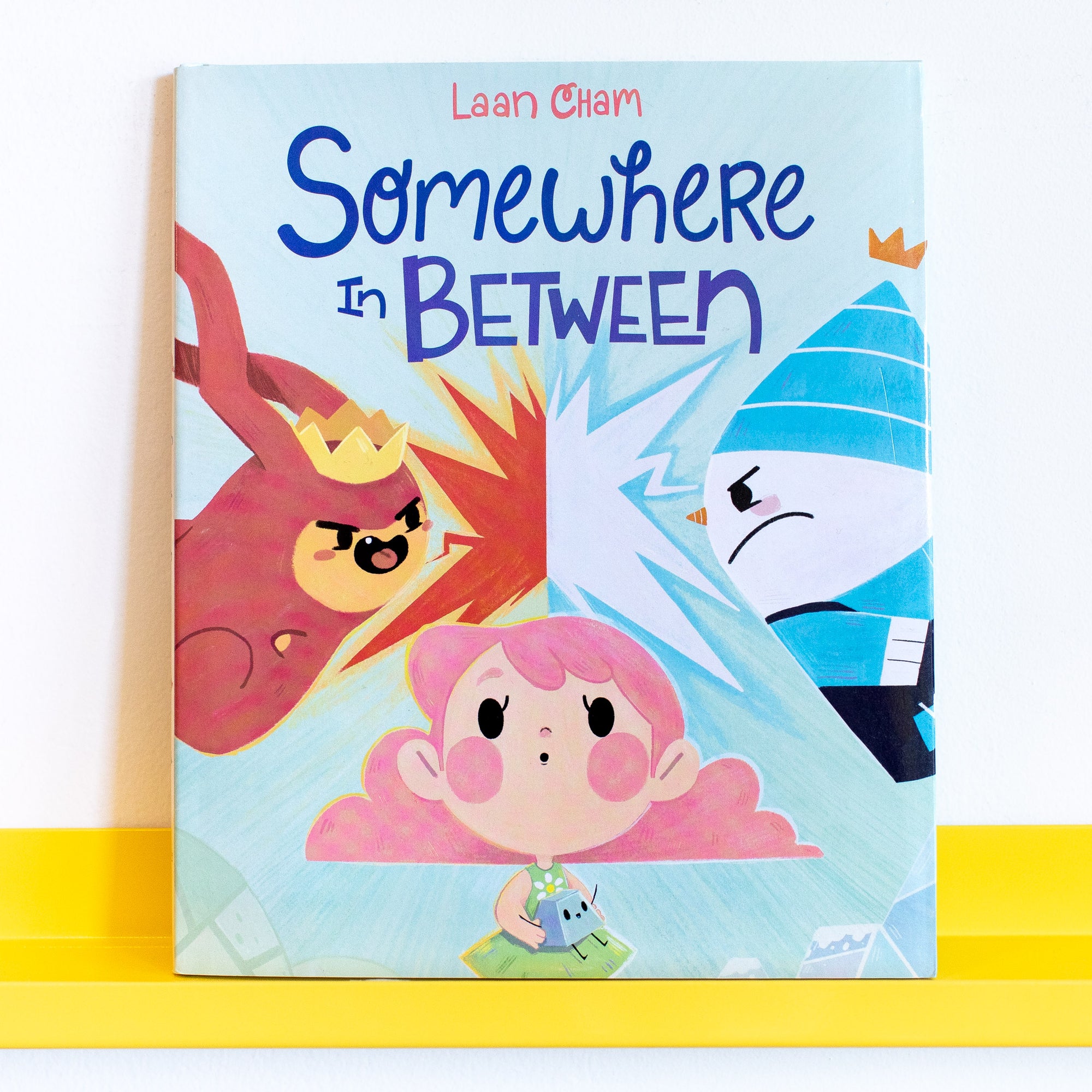 Book cover for Somewhere In Between by Laan Cham