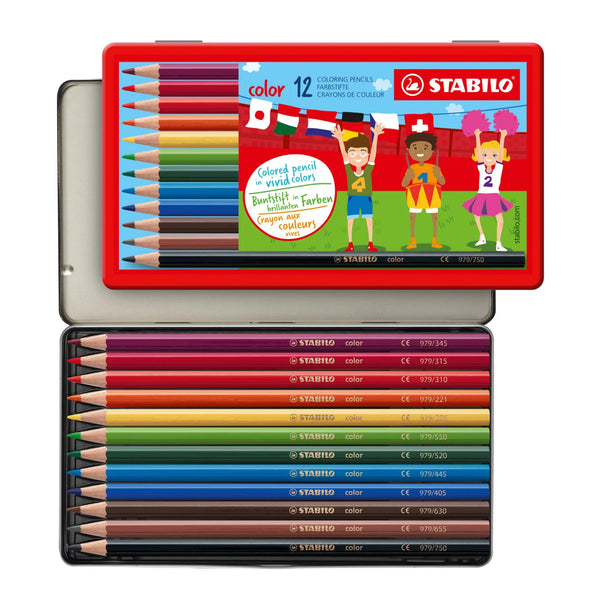 Stabilo Colored pencil - Box with 12 Colors
