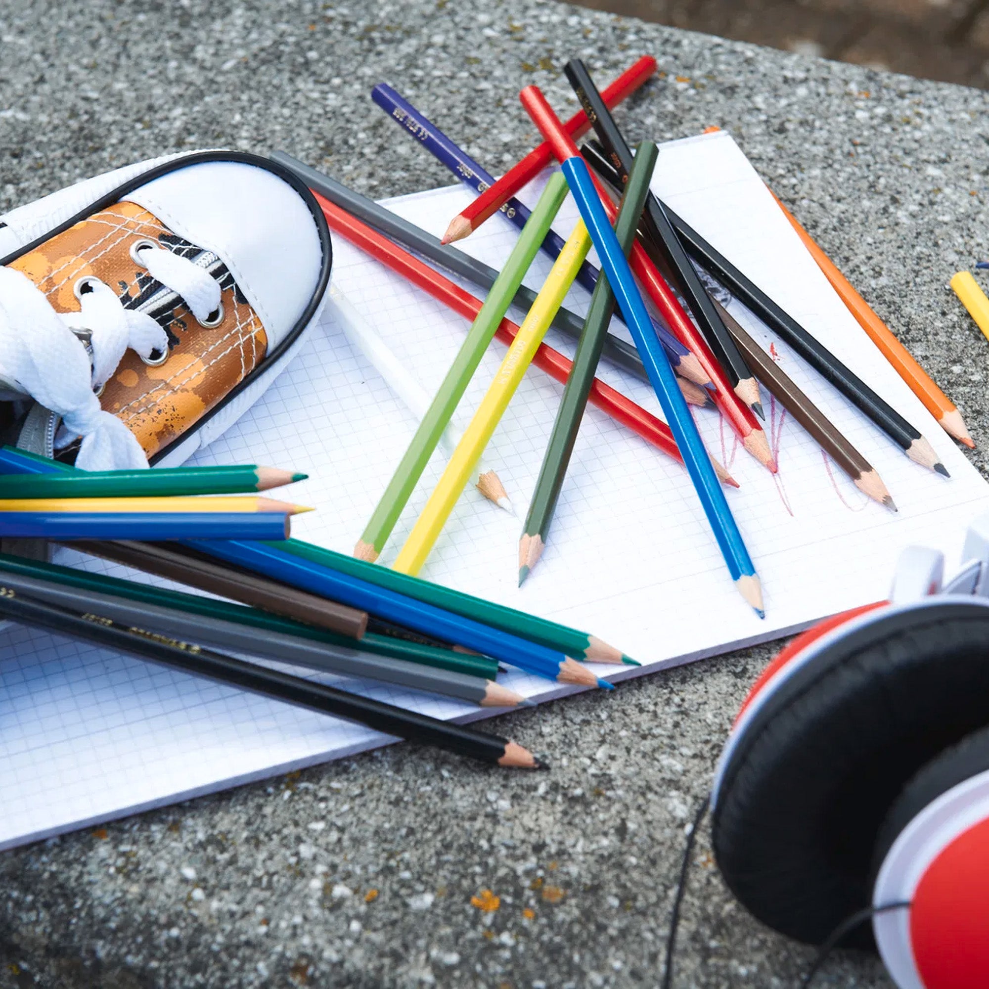 Stabilo Colored pencil - Box with 24 Colors