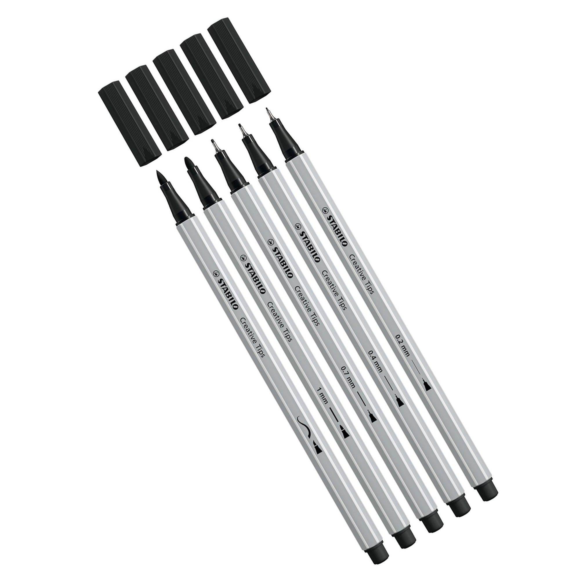 Stabilo Pen Creative Tips - Arty, Set of 5