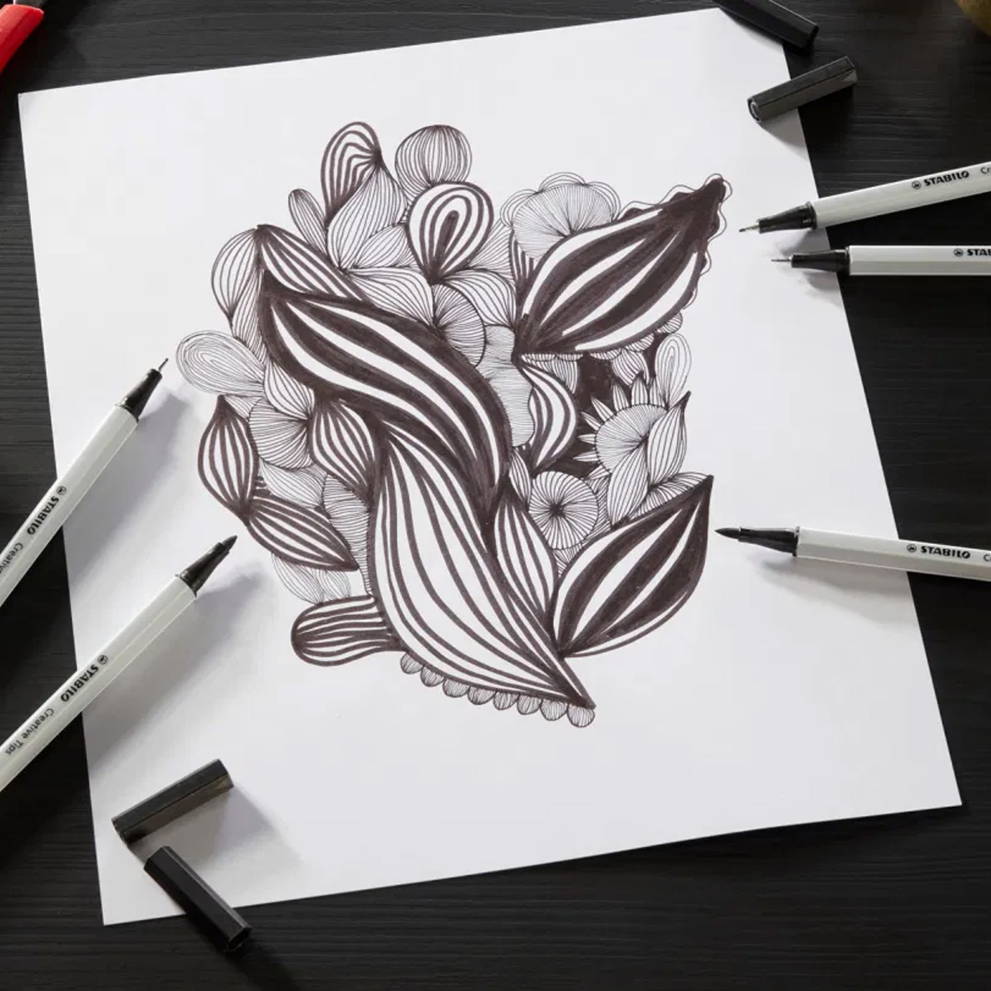 Stabilo Pen Creative Tips - Arty, Set of 5