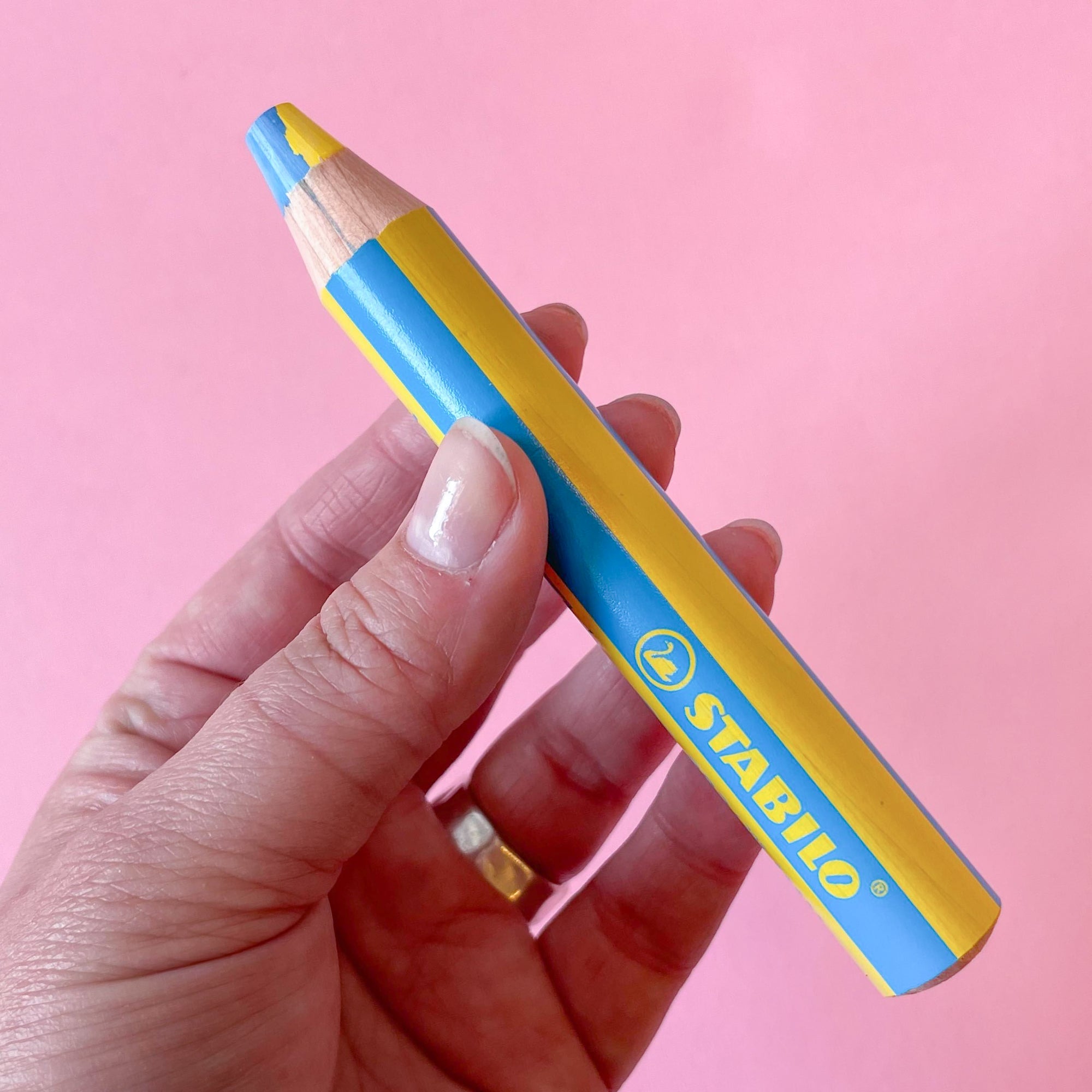 Stabilo Woody 3 in 1 Crayon Pencils in DUO Colors 