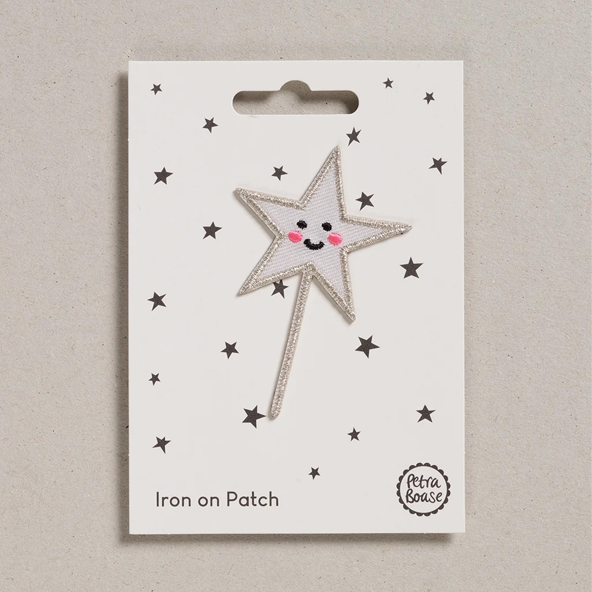 Star Wand Iron on Patch