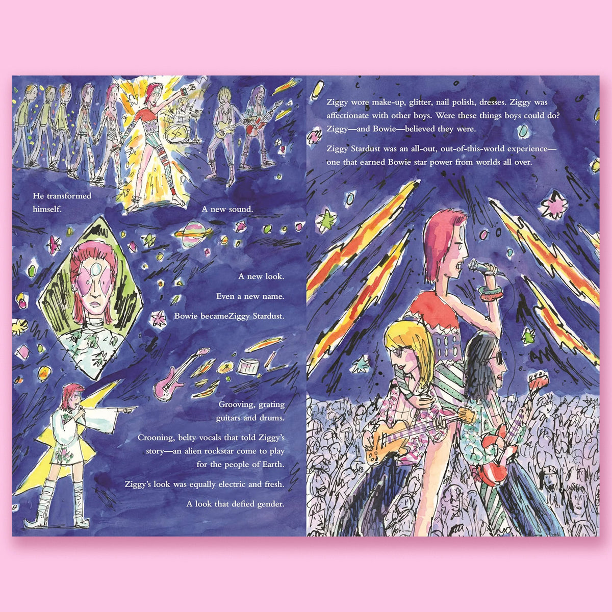 Starman: The Cosmic Voyage of David Bowie by Matthew Cordell