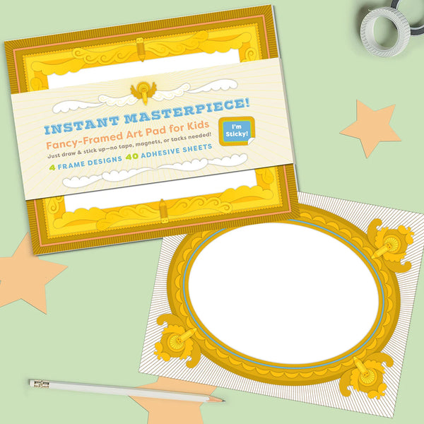 Sticky Art Frames Pad – Collage Collage