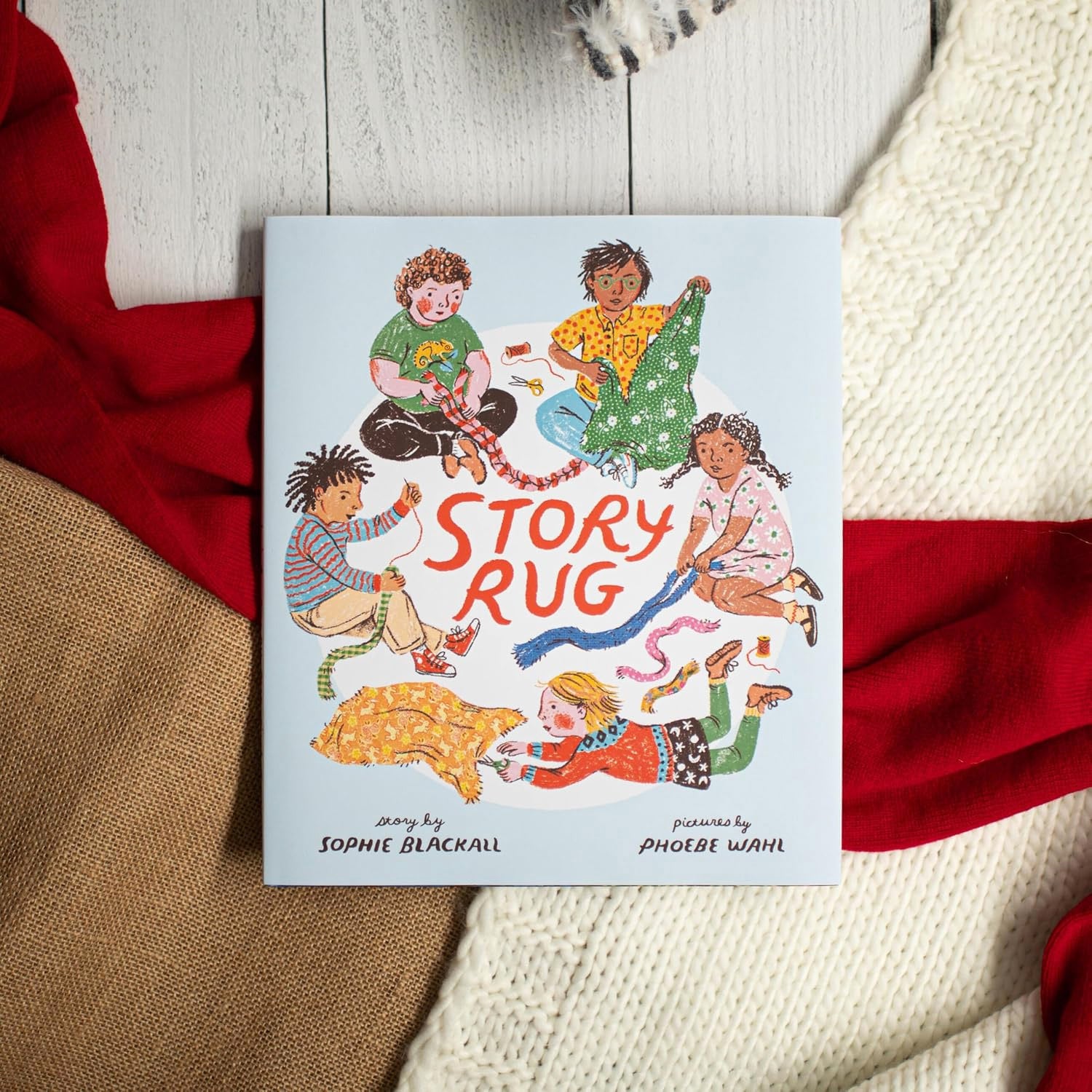 Story Rug by Sophie Blackall and Phoebe Wahl