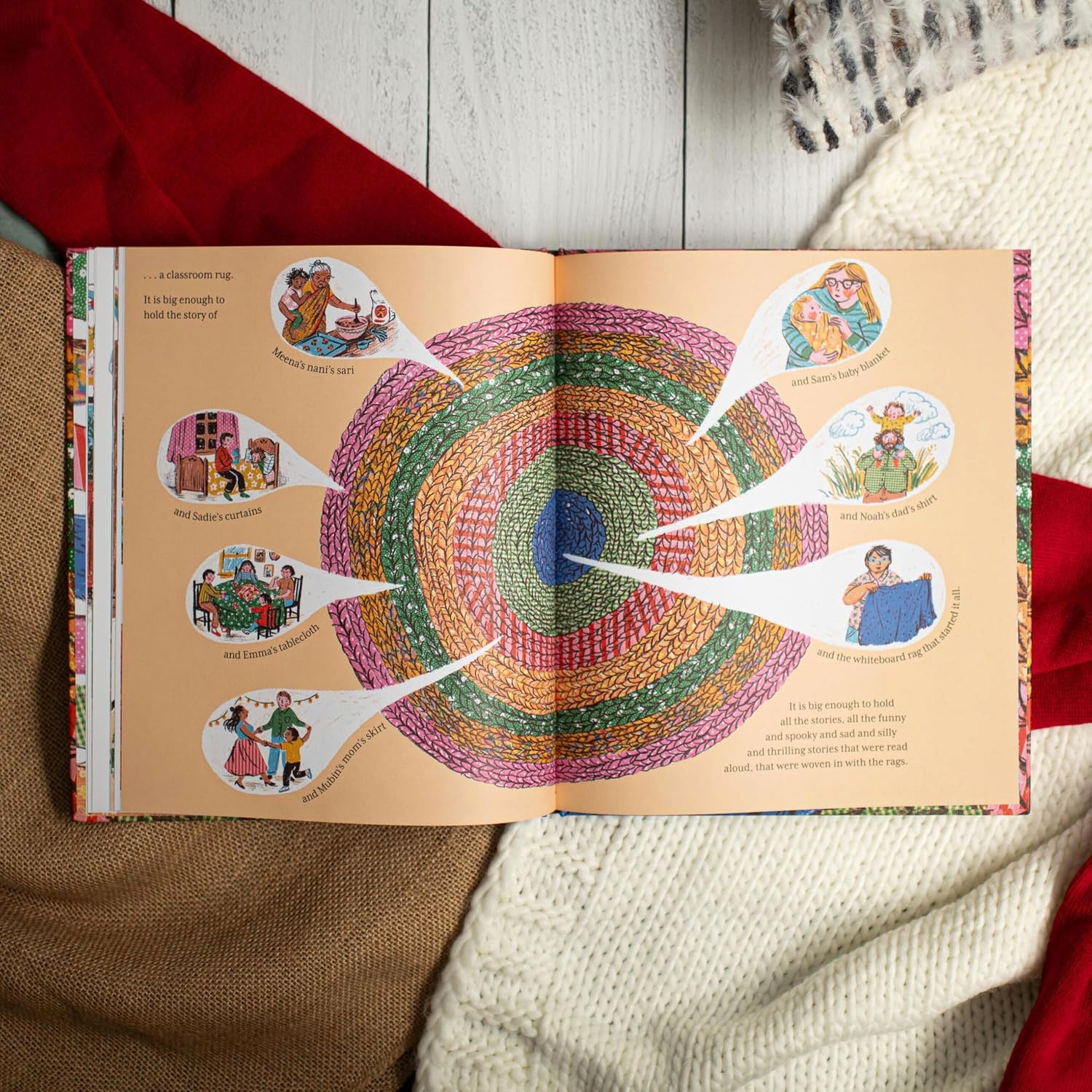 Story Rug by Sophie Blackall and Phoebe Wahl