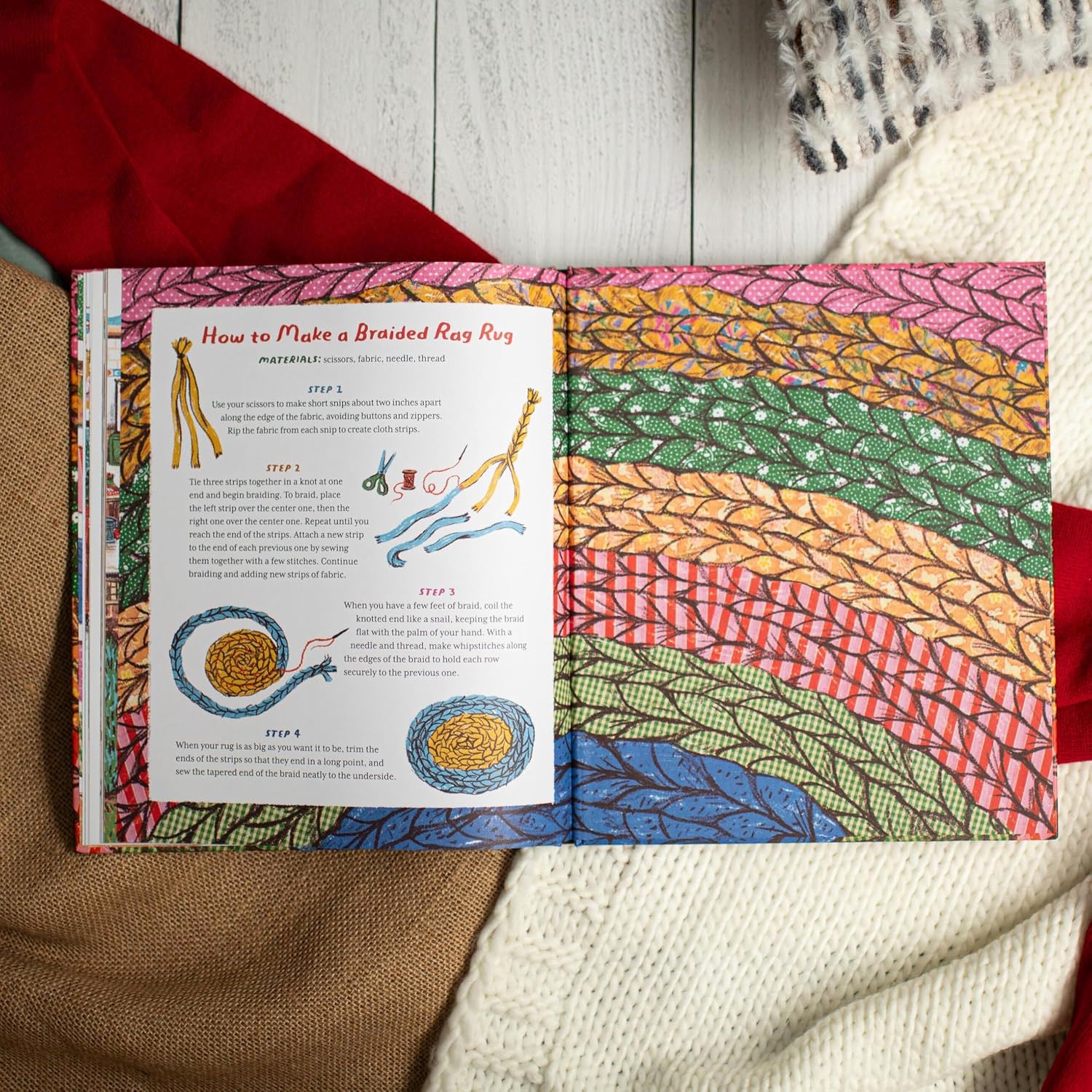 Story Rug by Sophie Blackall and Phoebe Wahl