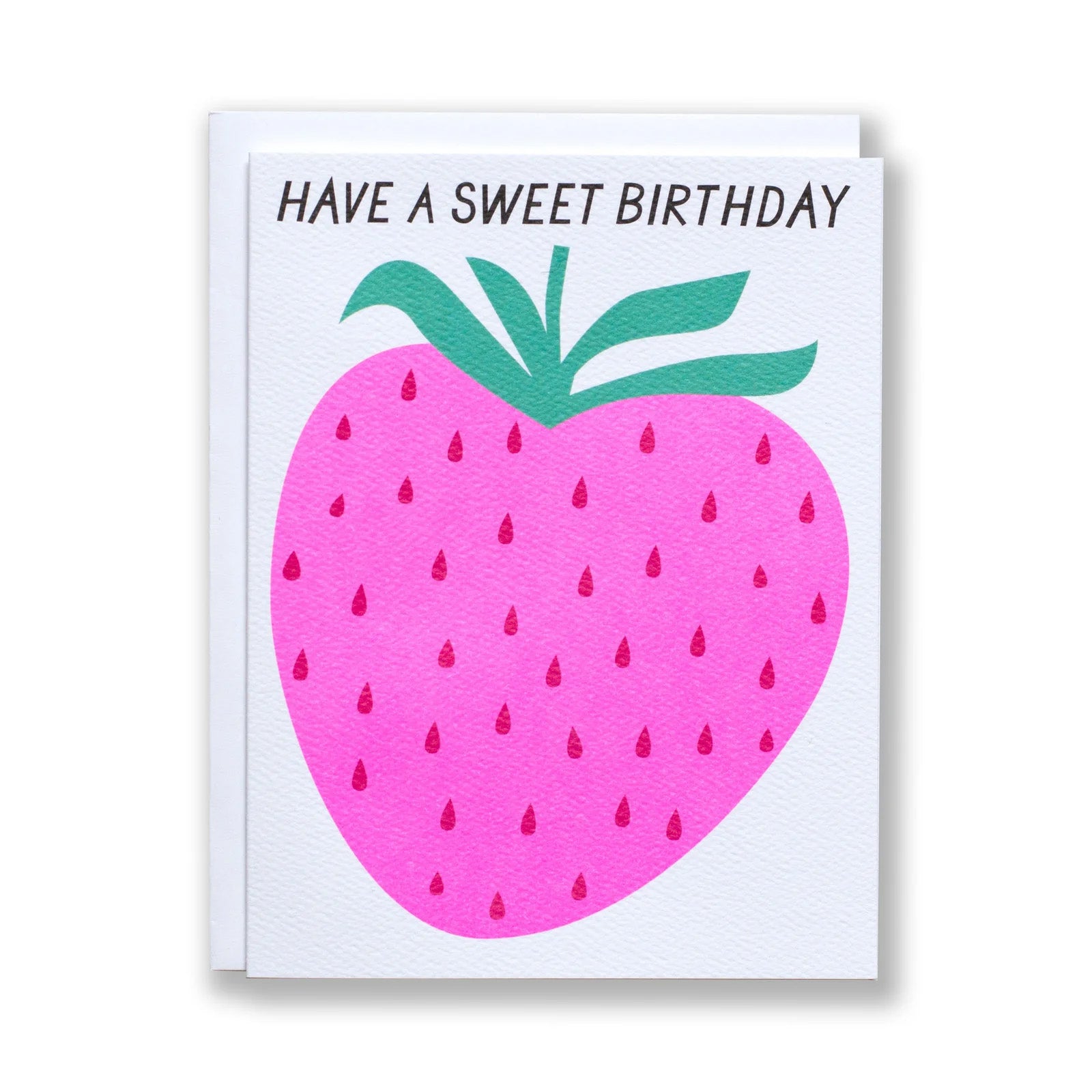 Strawberry Sweet Birthday Greeting Card
