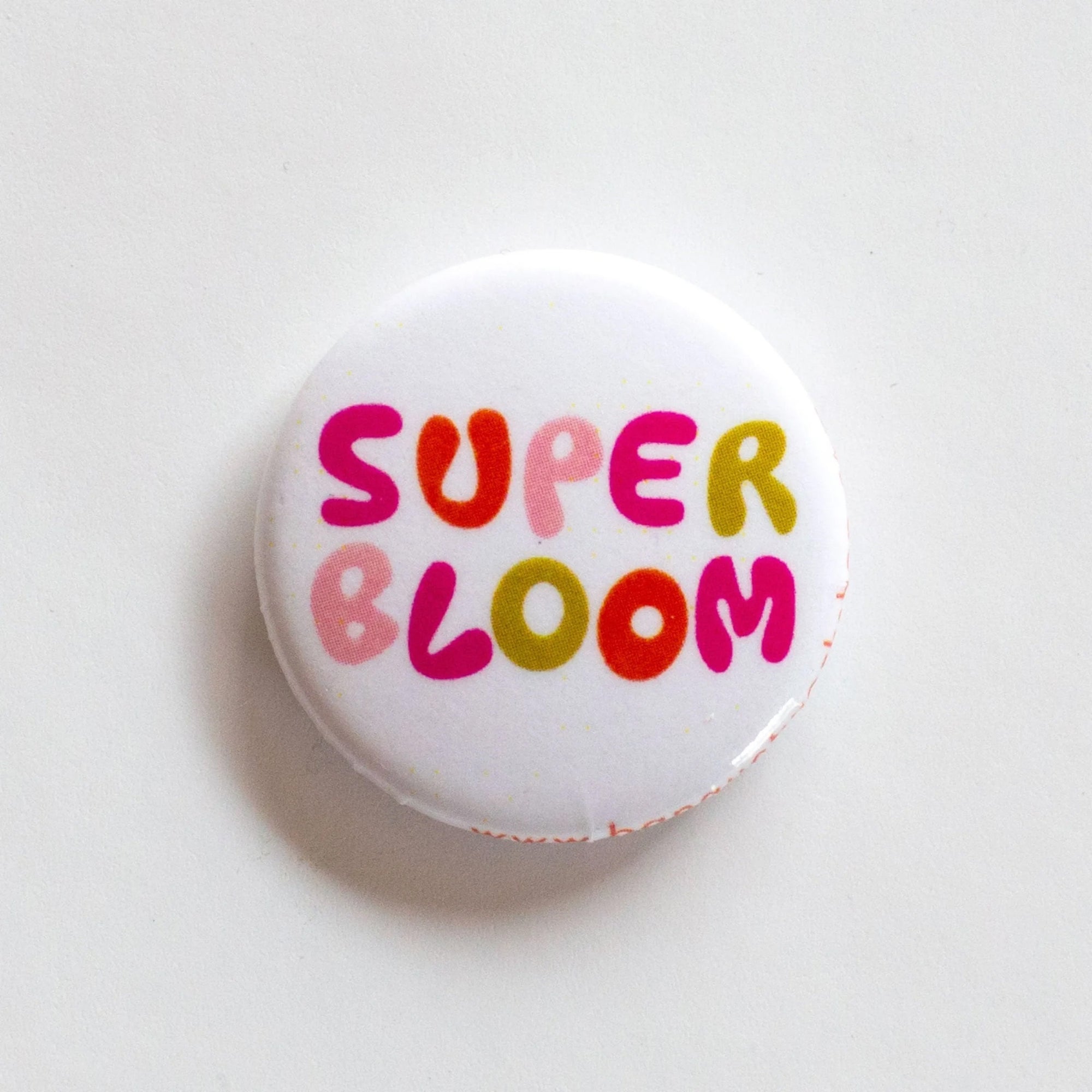 Super Bloom 1" Button - by Banquet Workshop