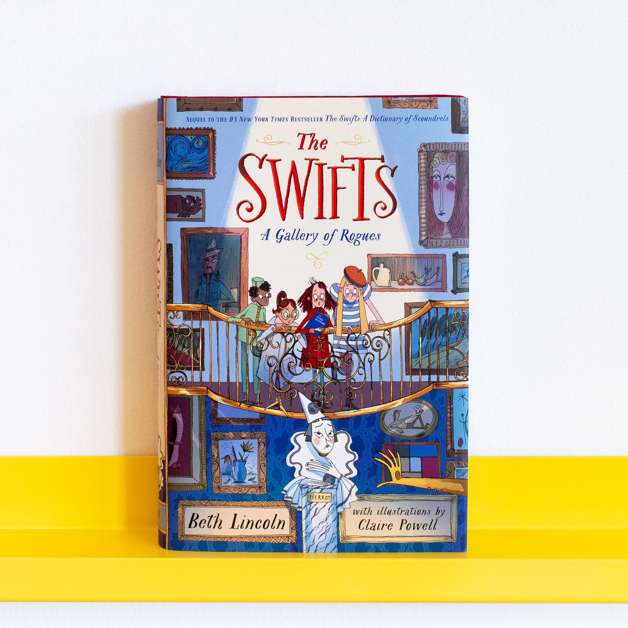 Book cover of The Swifts: A Gallery of Rogues by Beth Lincoln and Claire Powell