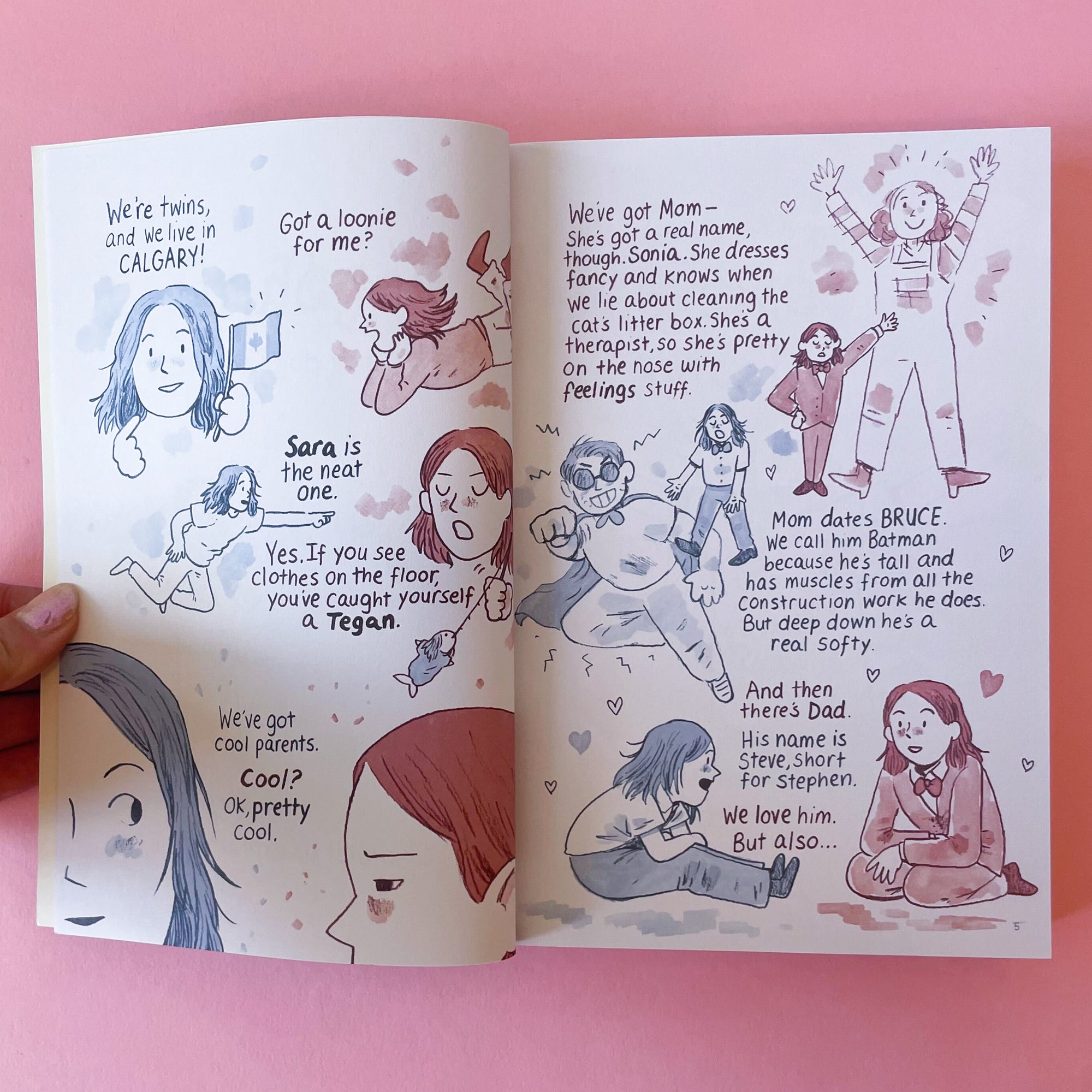 Tegan and Sara Junior High by Tegan Quin, Sara Quin, and Tillie Walden