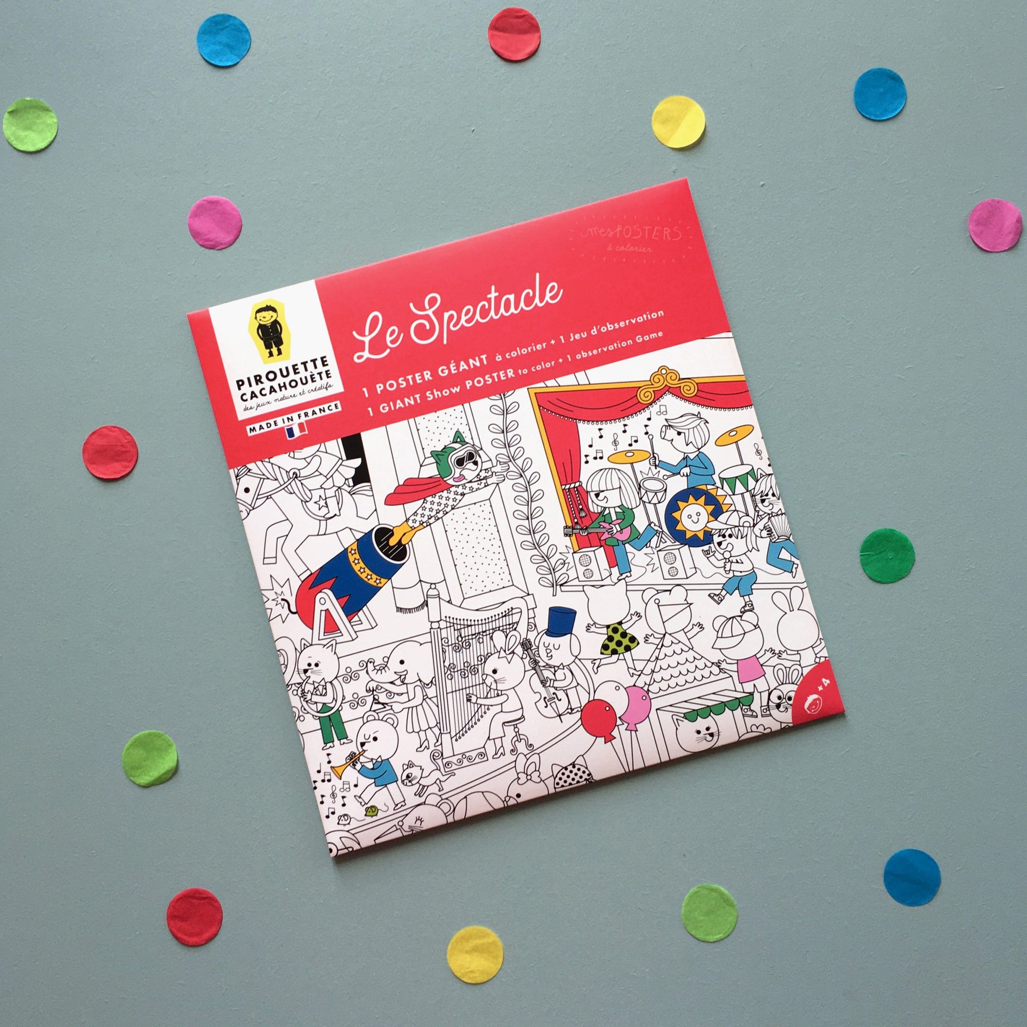 The Show Coloring Poster