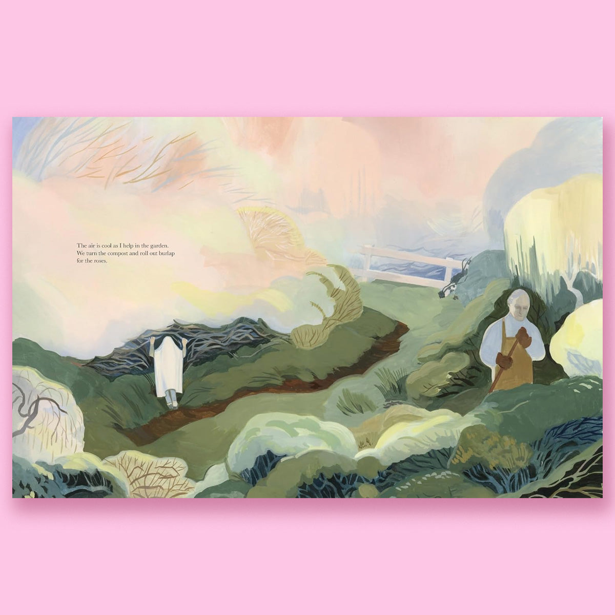 There&#39;s a Ghost in the Garden by Kyo Maclear and Katty Maurey