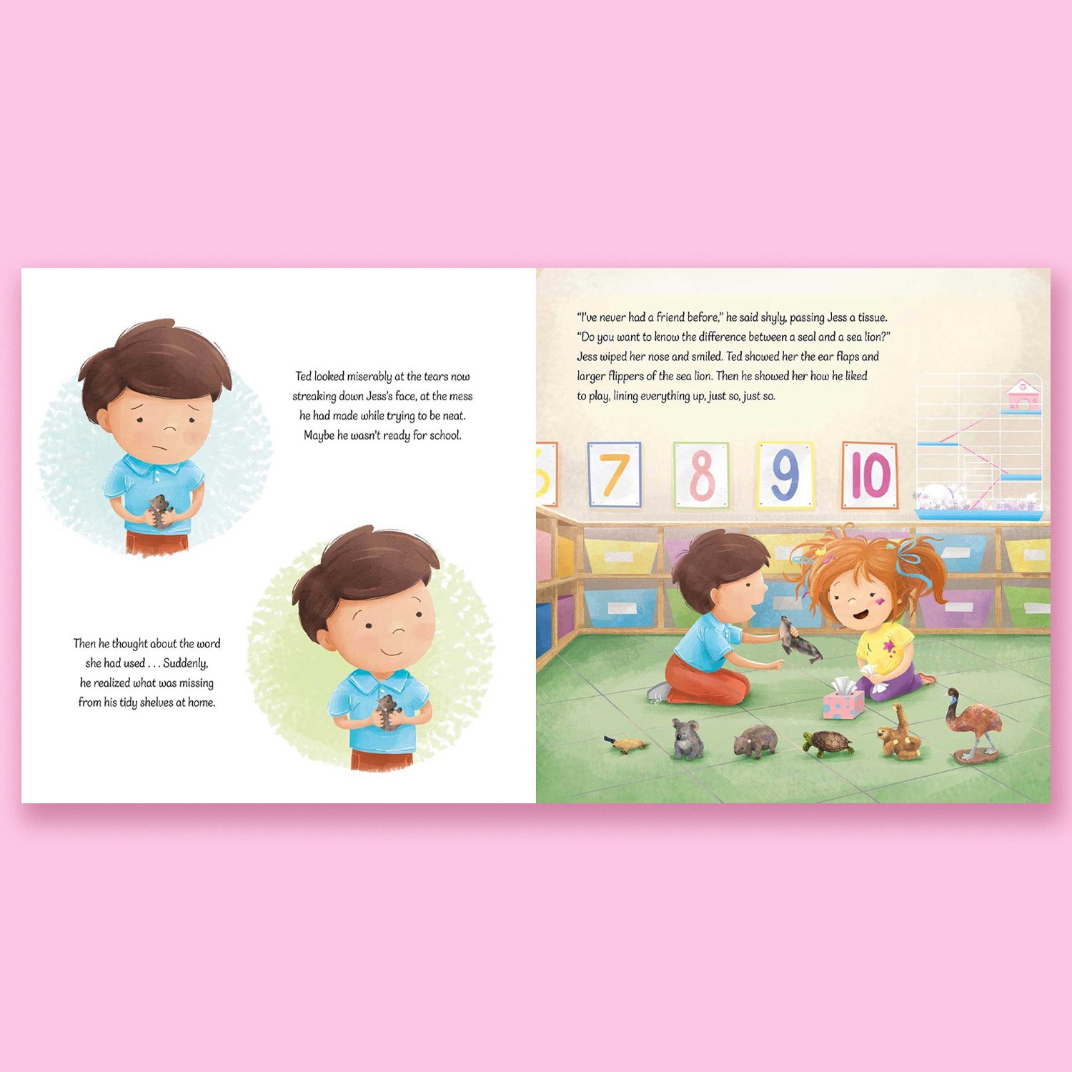 Tidy Ted Meets Jess the Mess by Joanna McIntyre and Nina Podlesnyak