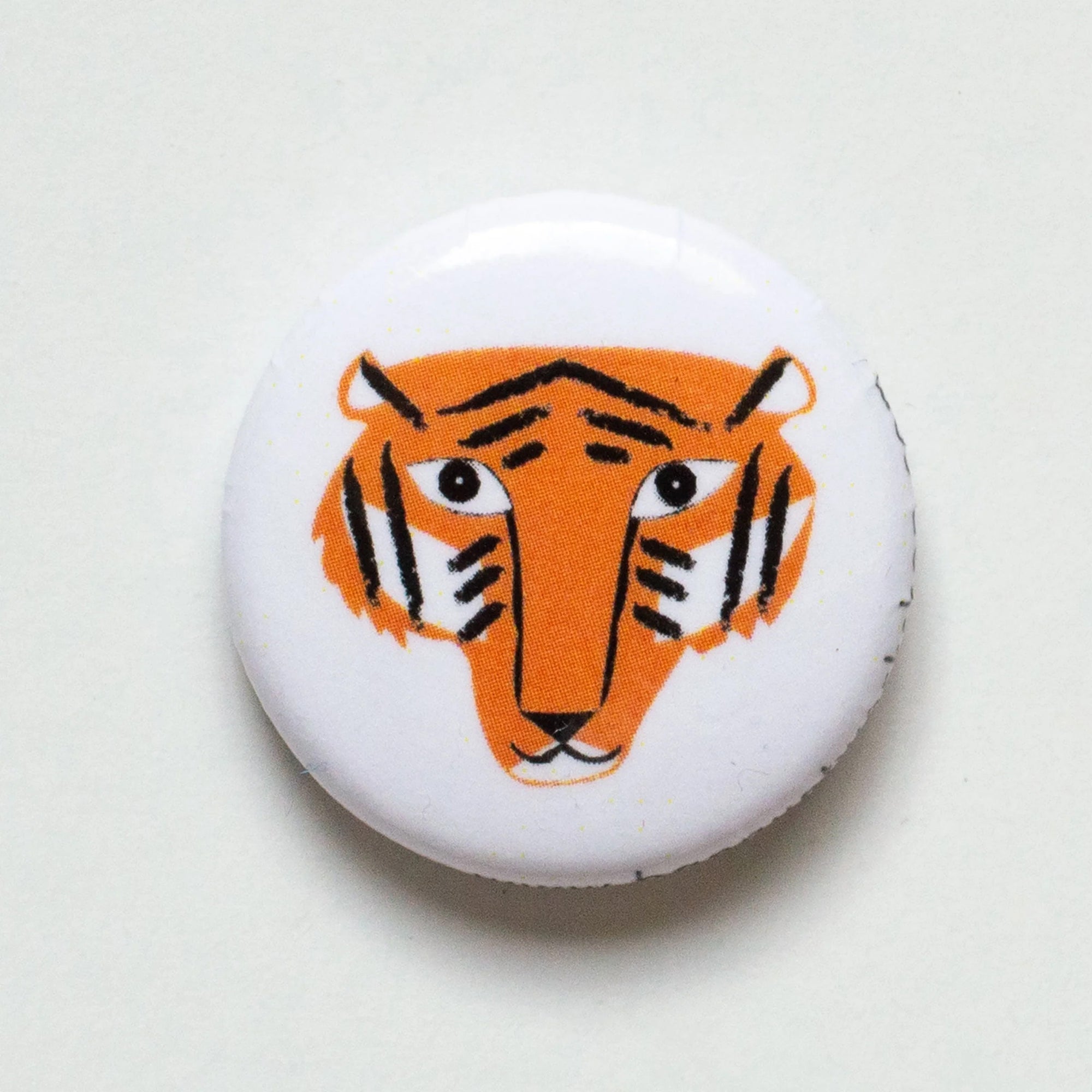 Tiger 1" Button - by Banquet Workshop