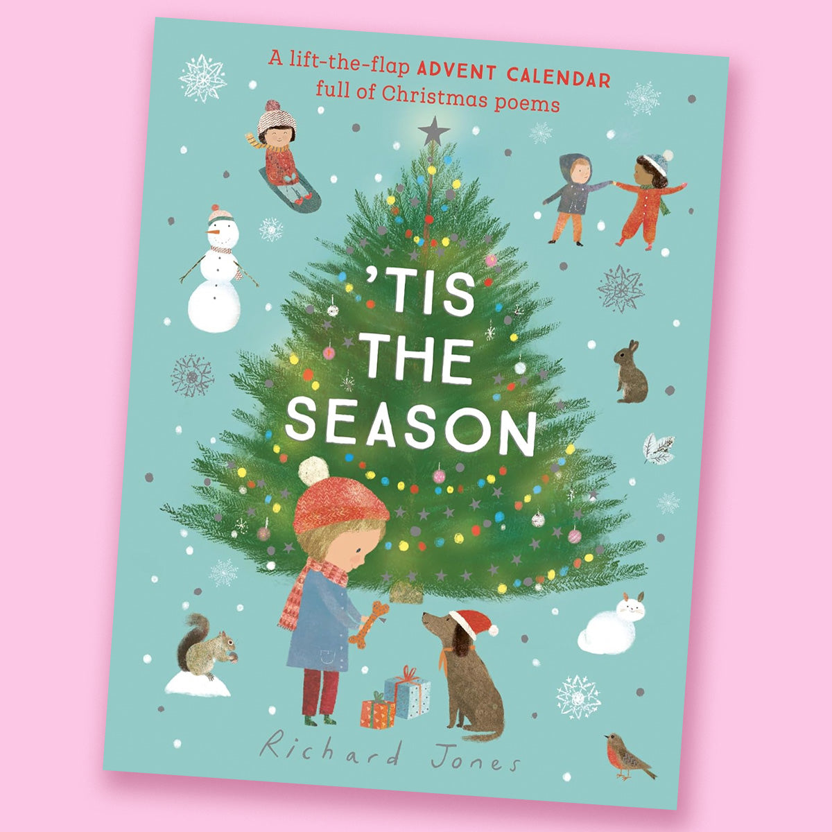 Tis the Season: A Lift-the-Flap Advent Calendar Full of Christmas Poems by Richard Jones